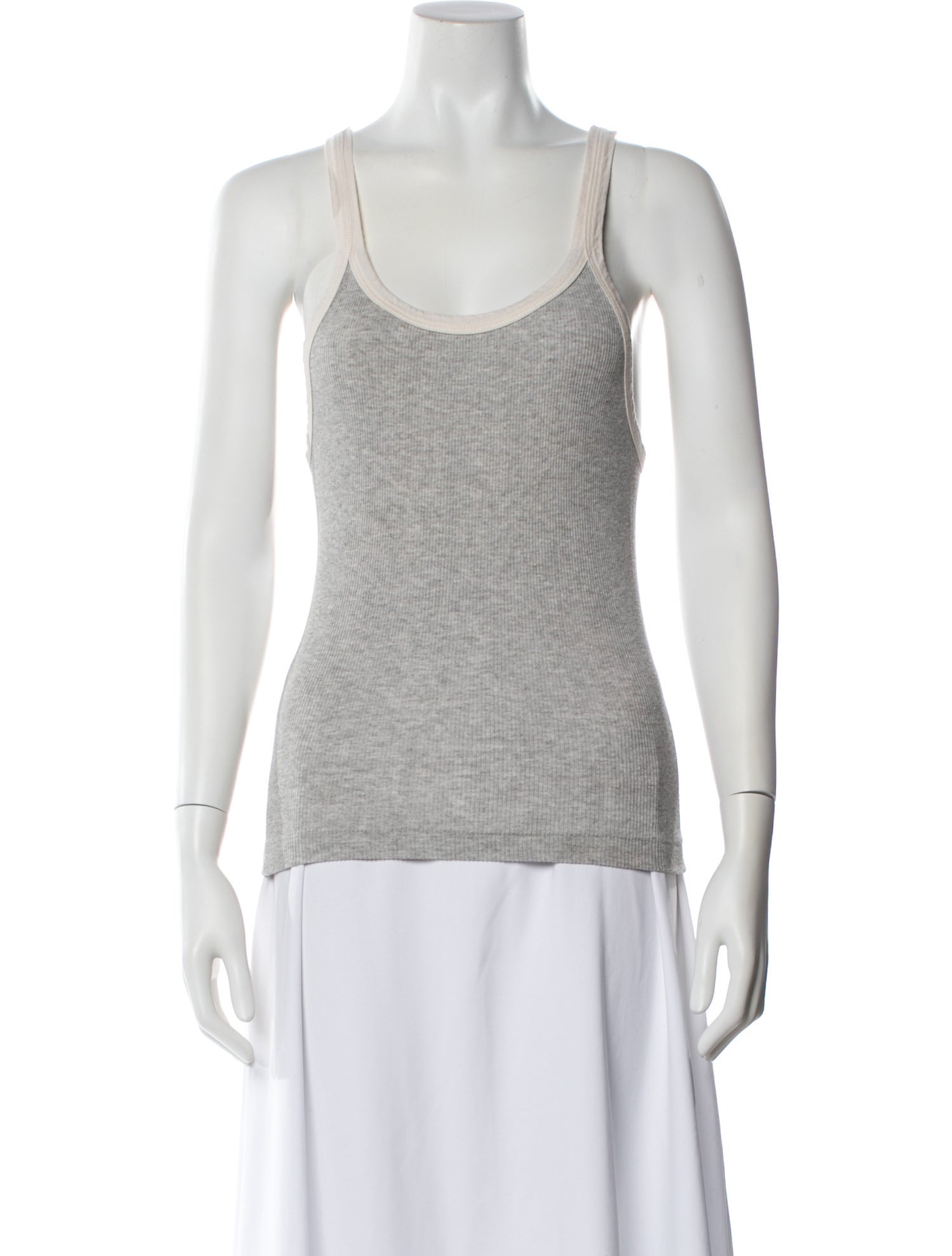 RE/DONE Scoop Neck Sleeveless Top