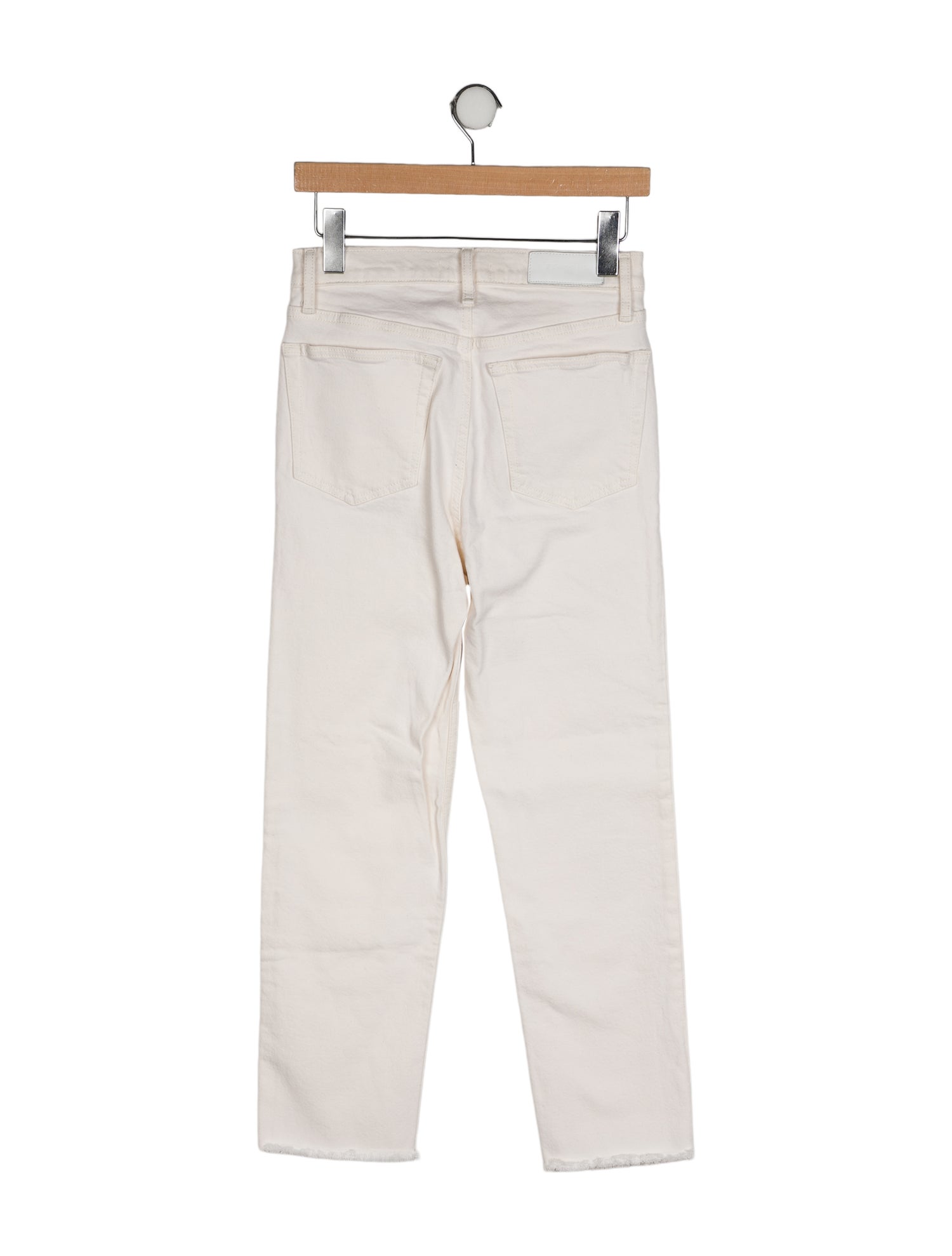 RE/DONE High-Rise Straight Leg Jeans