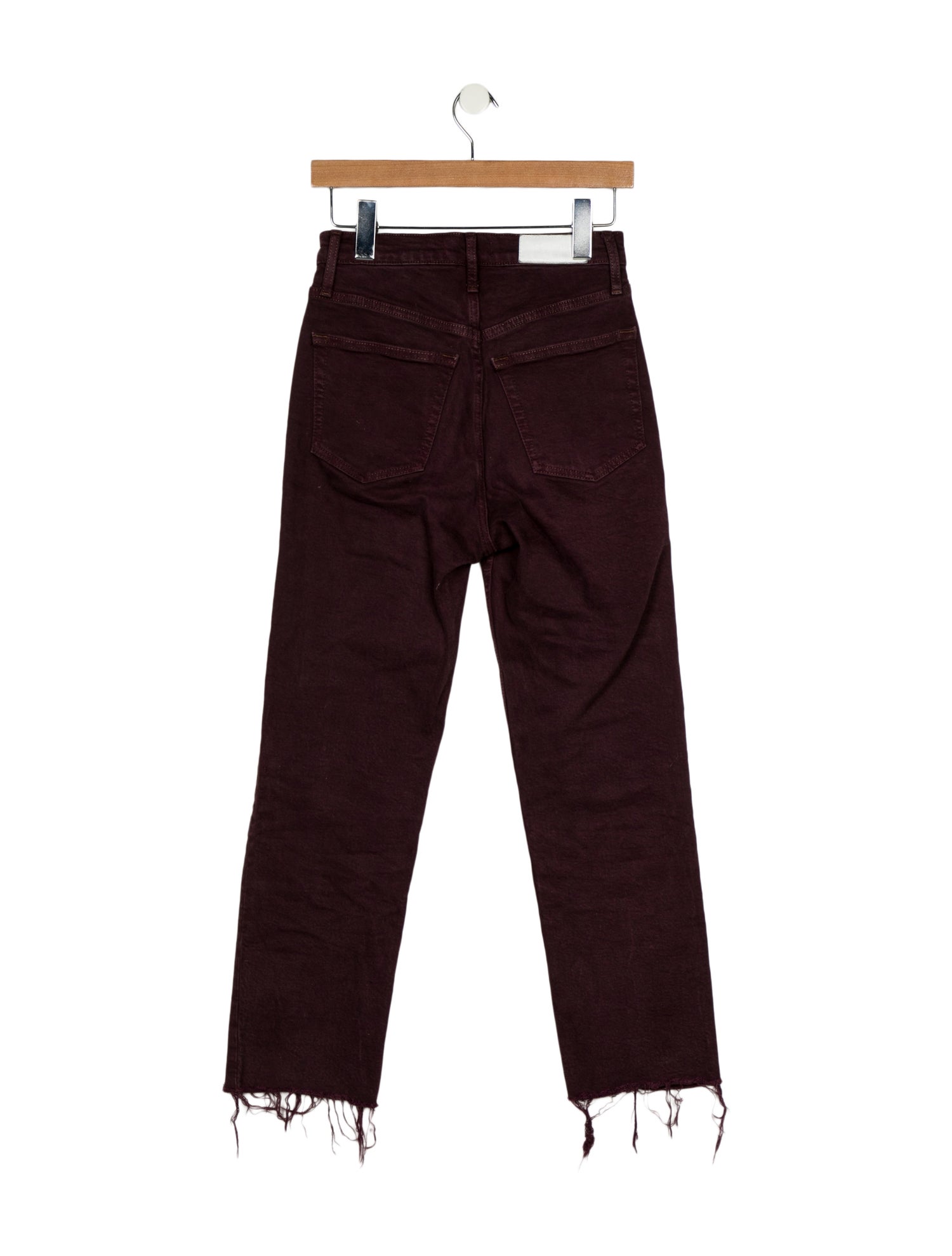 RE/DONE High-Rise Straight Leg Jeans