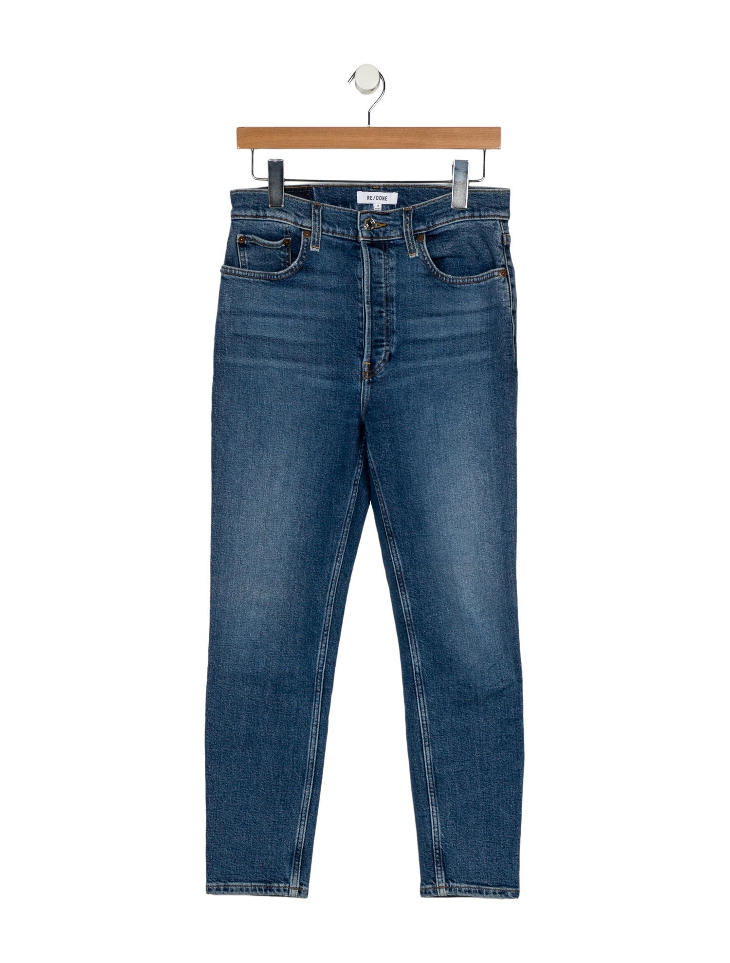 RE/DONE High-Rise Skinny Leg Jeans
