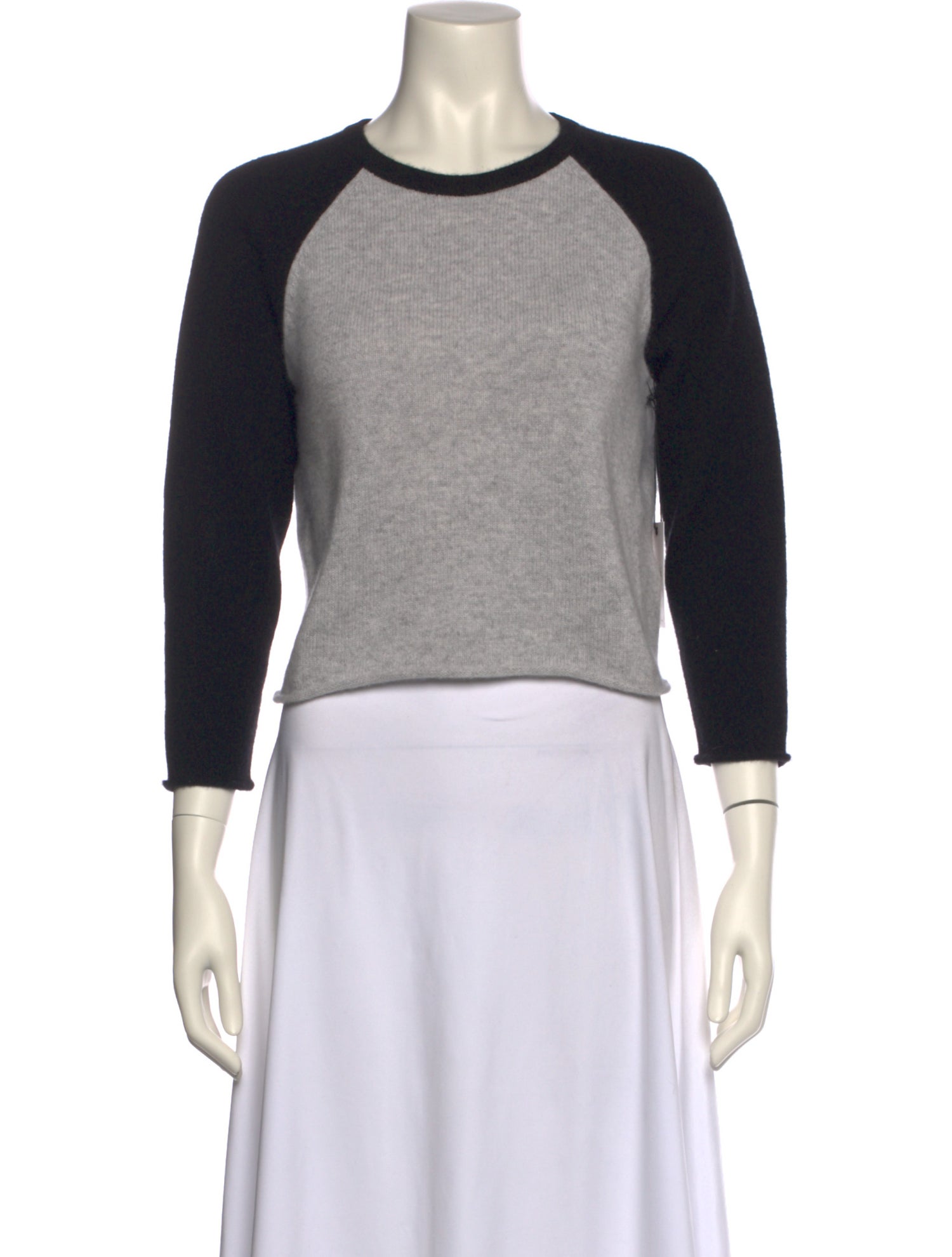 RE/DONE Cashmere Colorblock Pattern Sweater w/ Tags