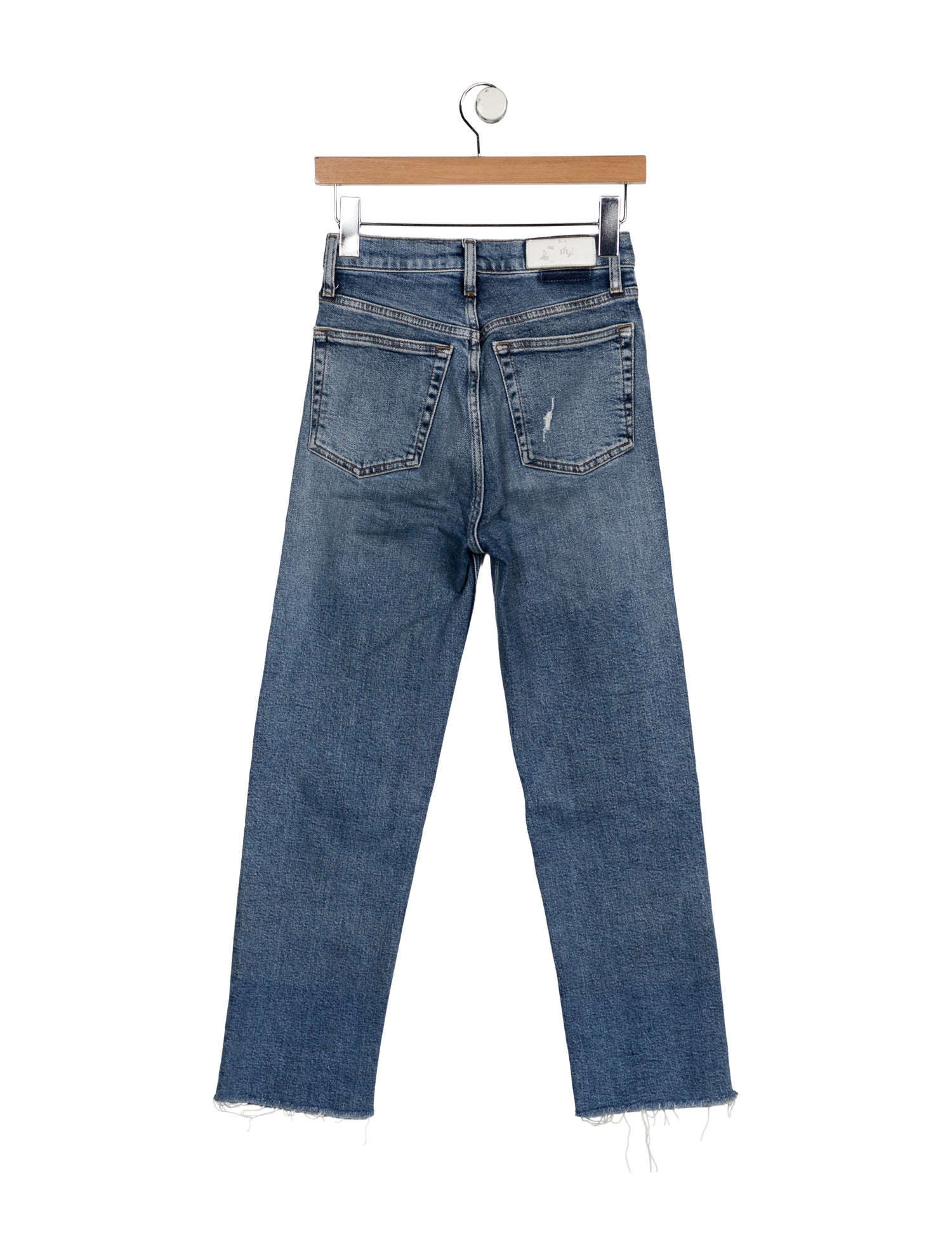 RE/DONE Mid-Rise Straight Leg Jeans
