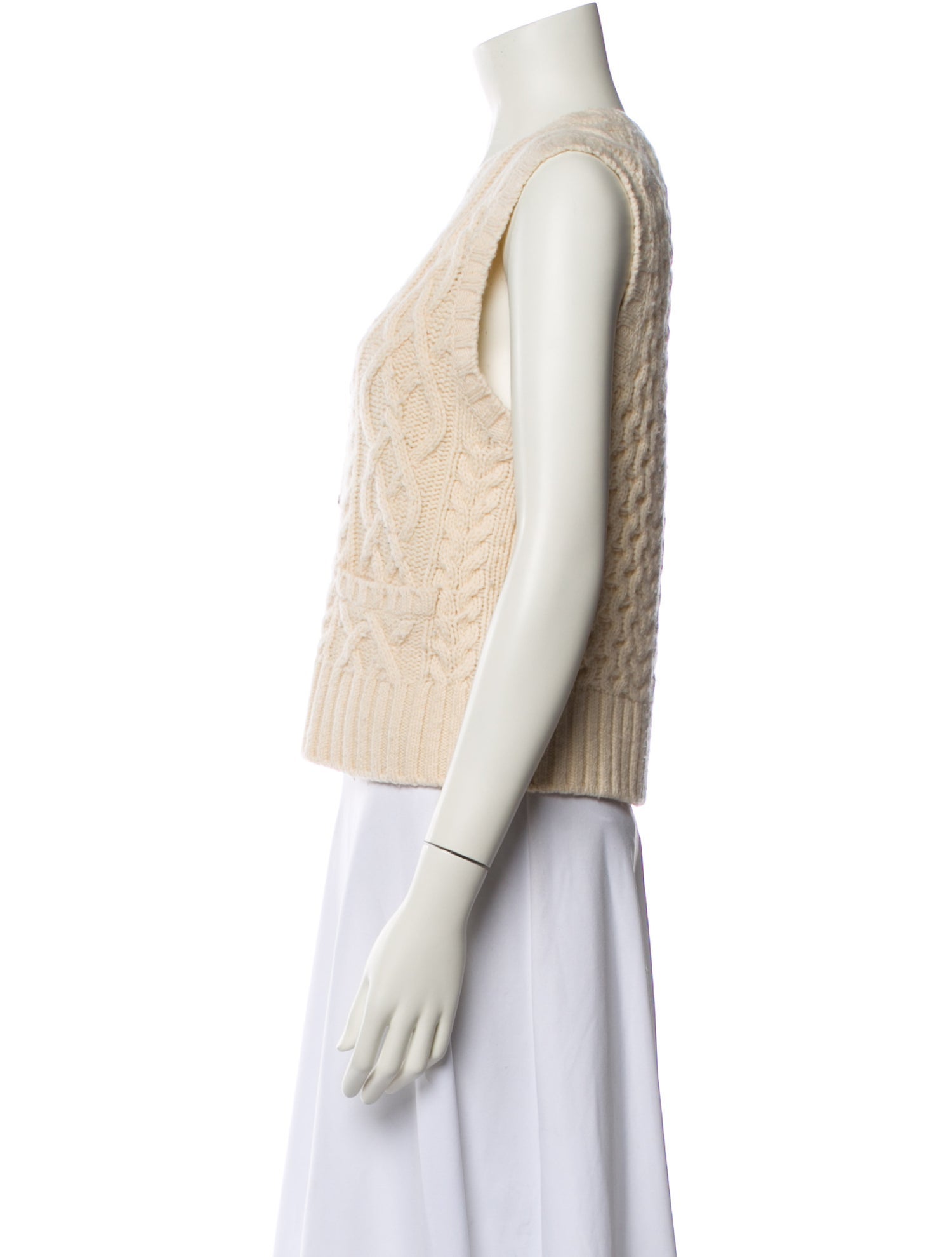 RE/DONE Wool V-Neck Sweater