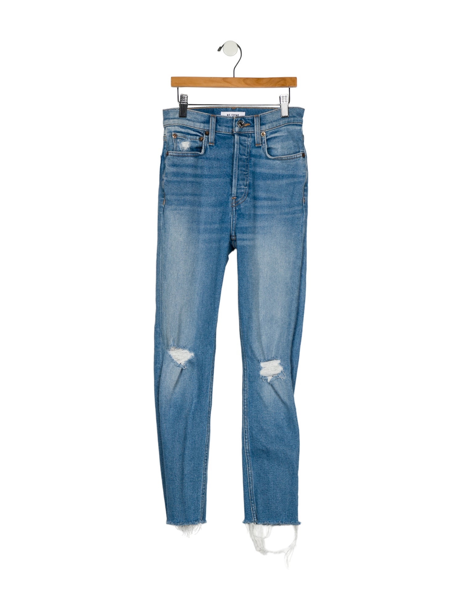 RE/DONE Mid-Rise Skinny Leg Jeans