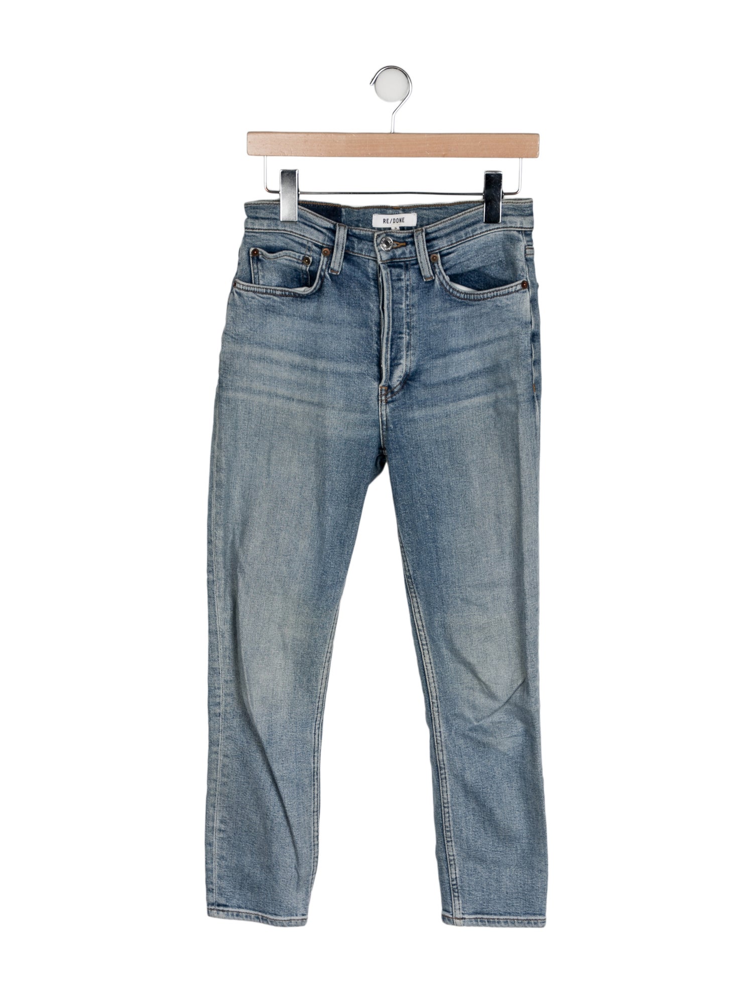 RE/DONE Mid-Rise Skinny Leg Jeans