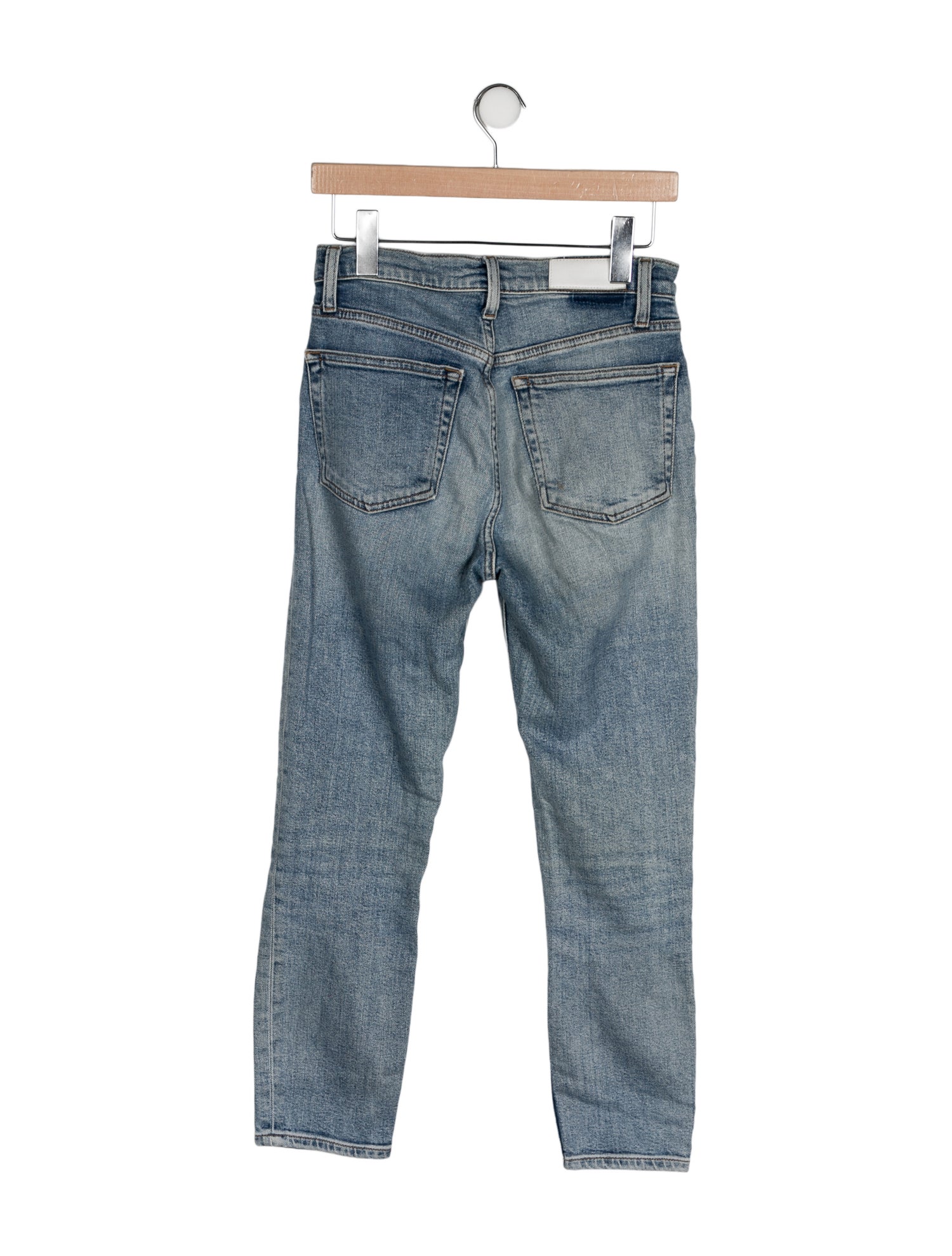 RE/DONE Mid-Rise Skinny Leg Jeans
