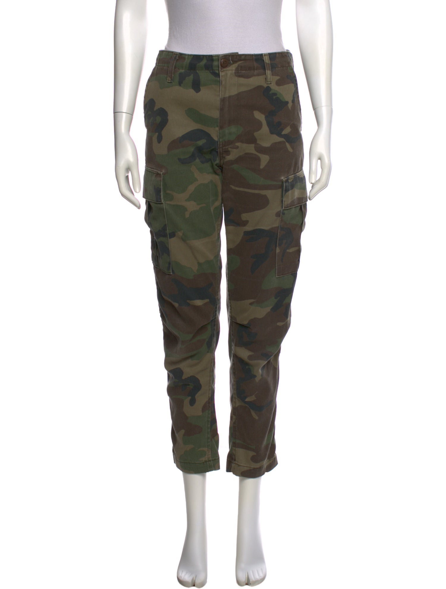 RE/DONE Printed Straight Leg Pants