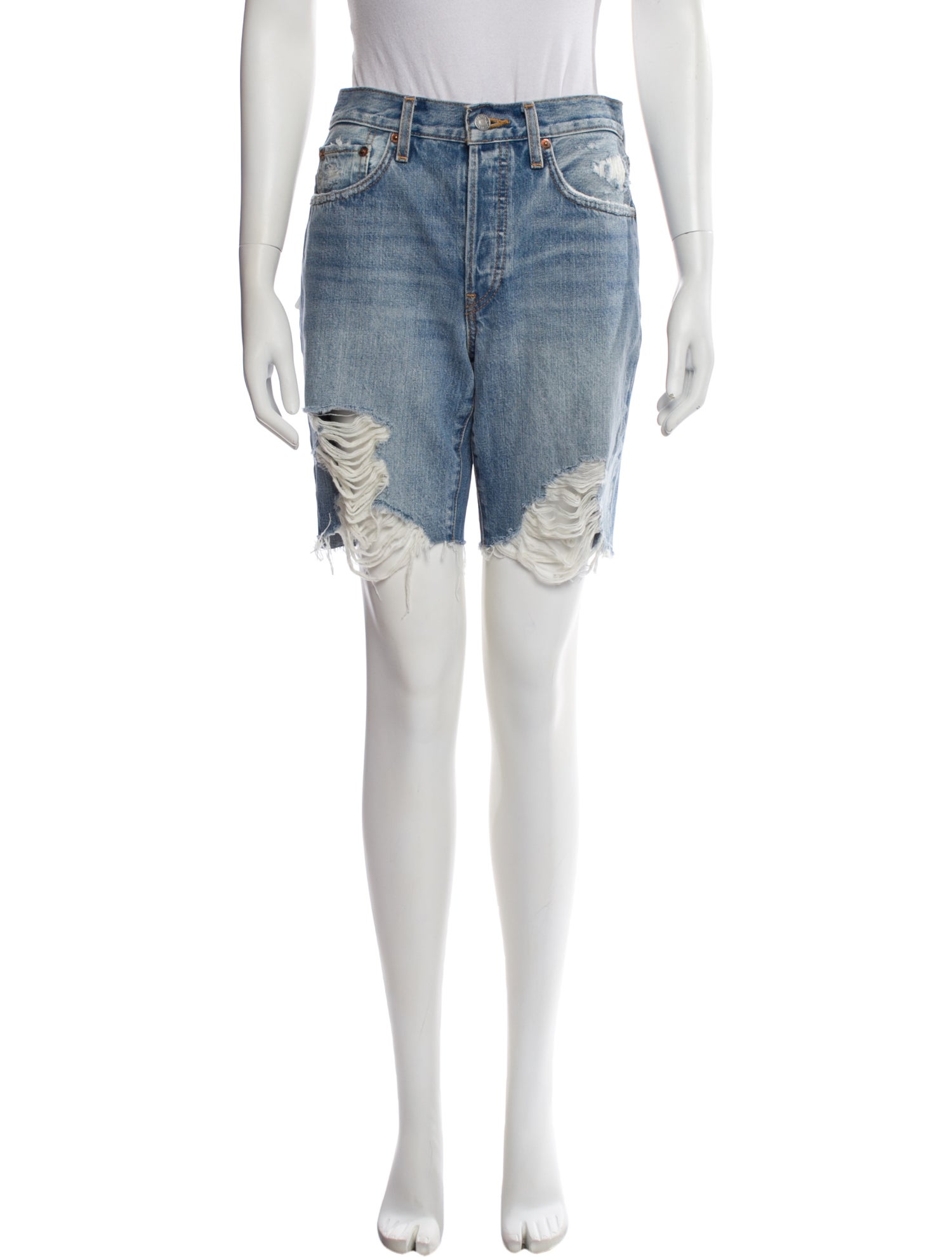 RE/DONE Knee-Length Shorts