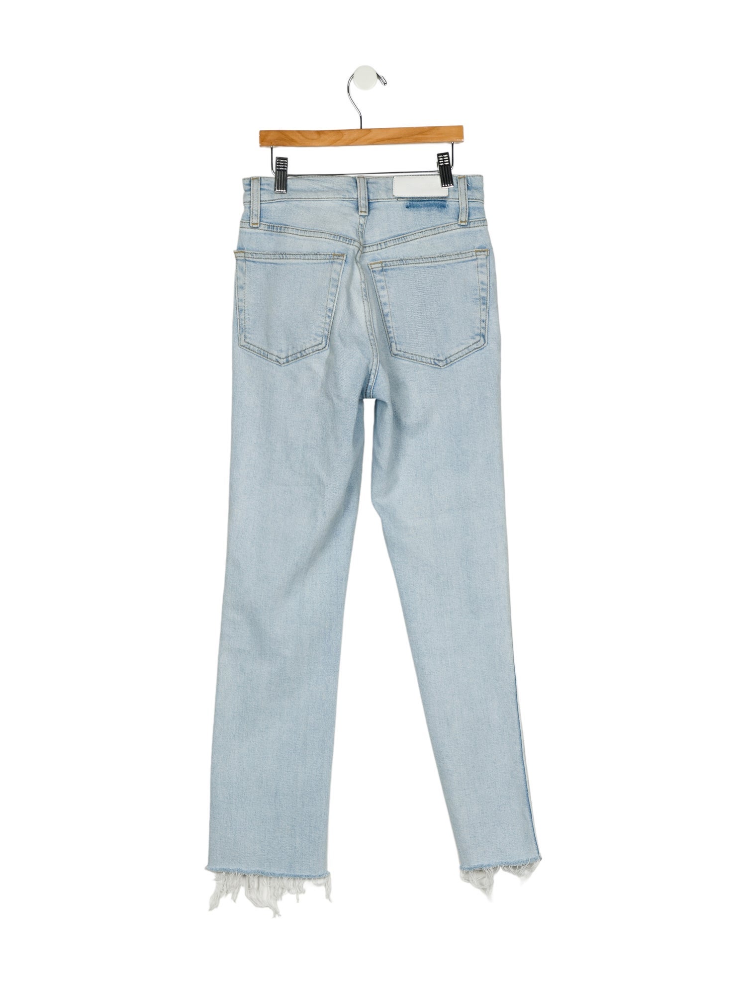 RE/DONE Mid-Rise Straight Leg Jeans