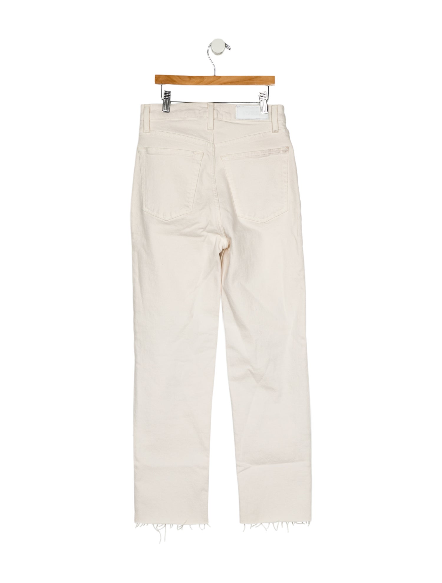 RE/DONE High-Rise Straight Leg Jeans
