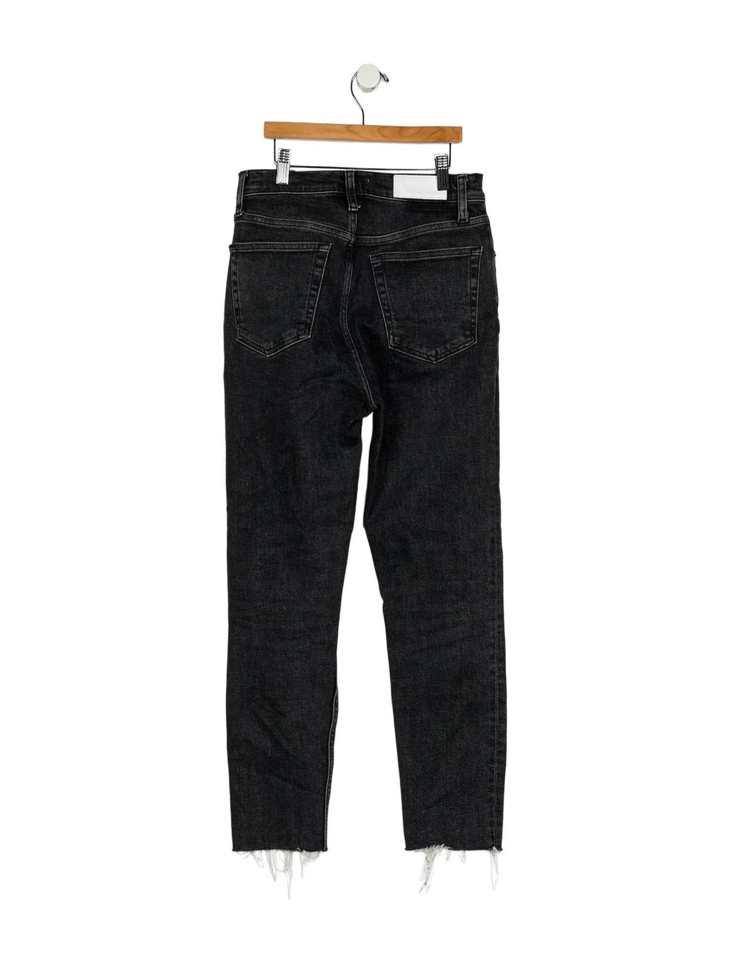 RE/DONE High-Rise Straight Leg Jeans