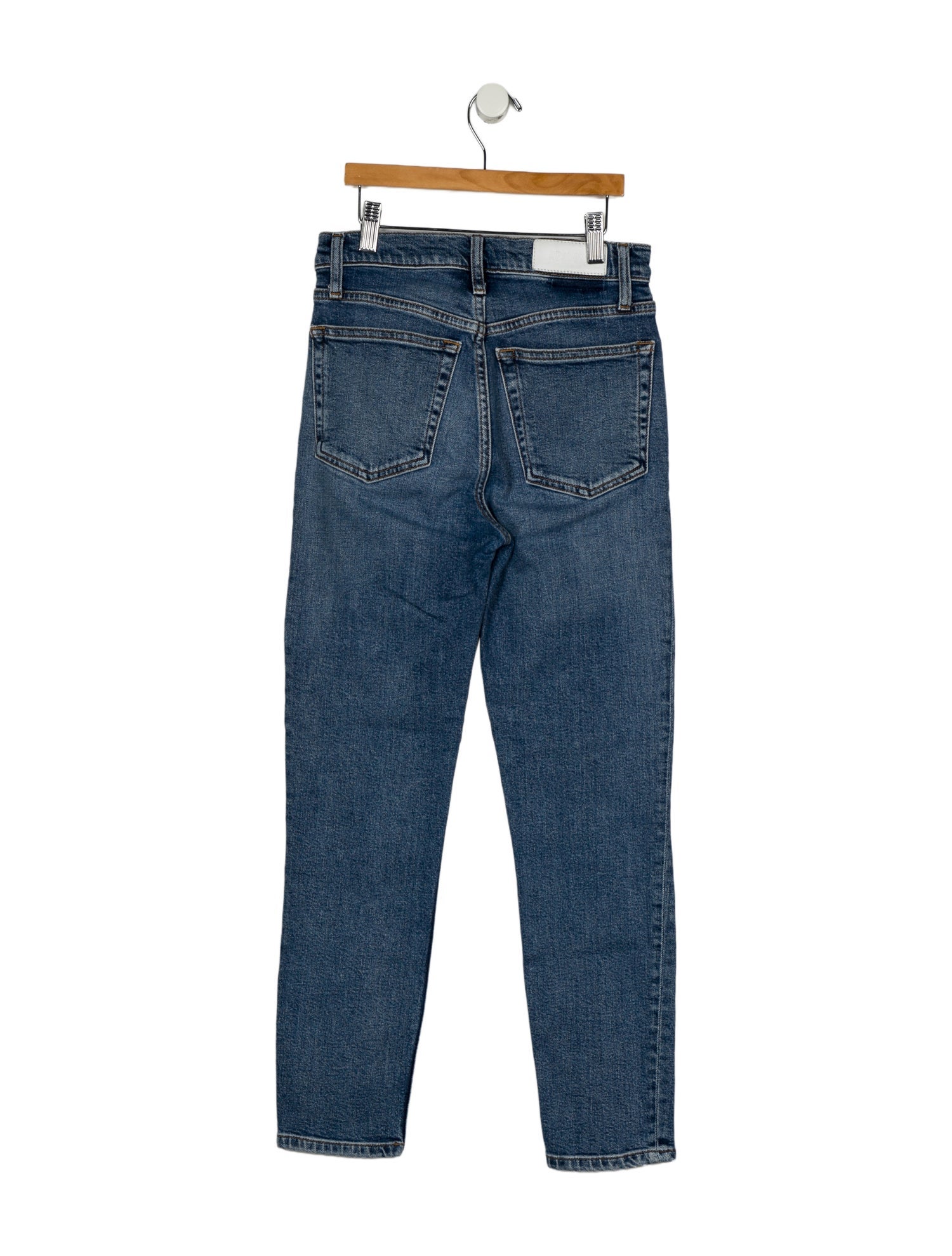 RE/DONE Mid-Rise Skinny Leg Jeans