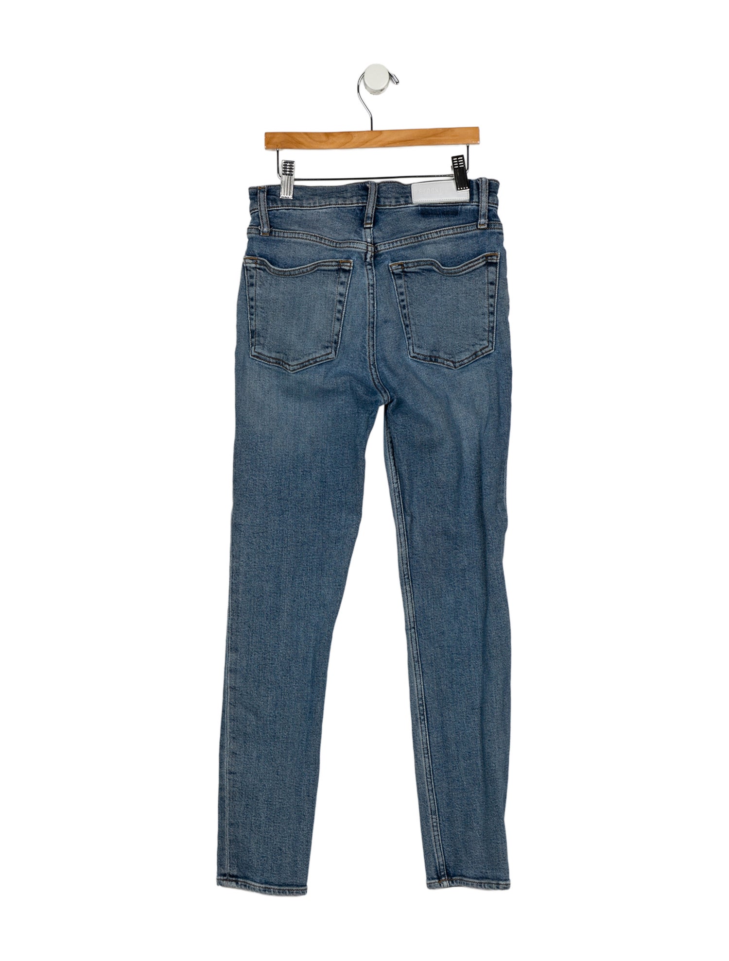 RE/DONE Mid-Rise Skinny Leg Jeans