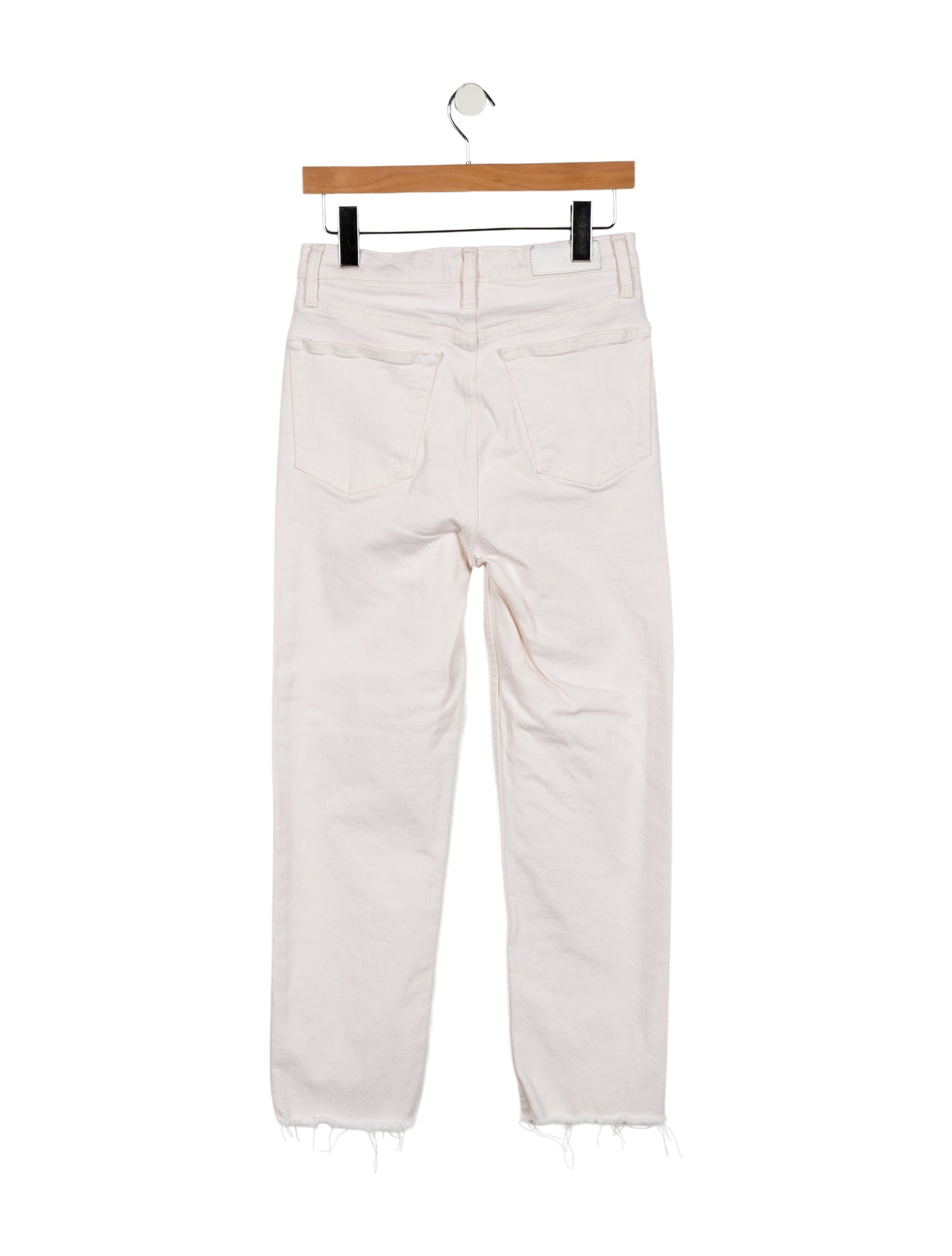 RE/DONE High-Rise Straight Leg Jeans