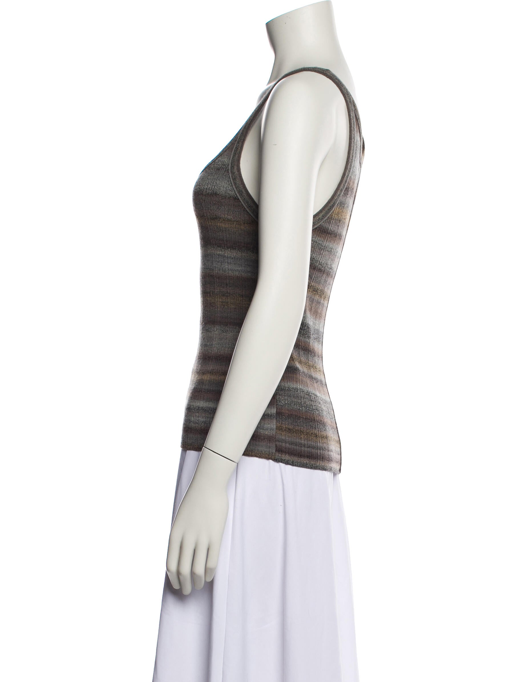 RE/DONE Wool Striped Top w/ Tags