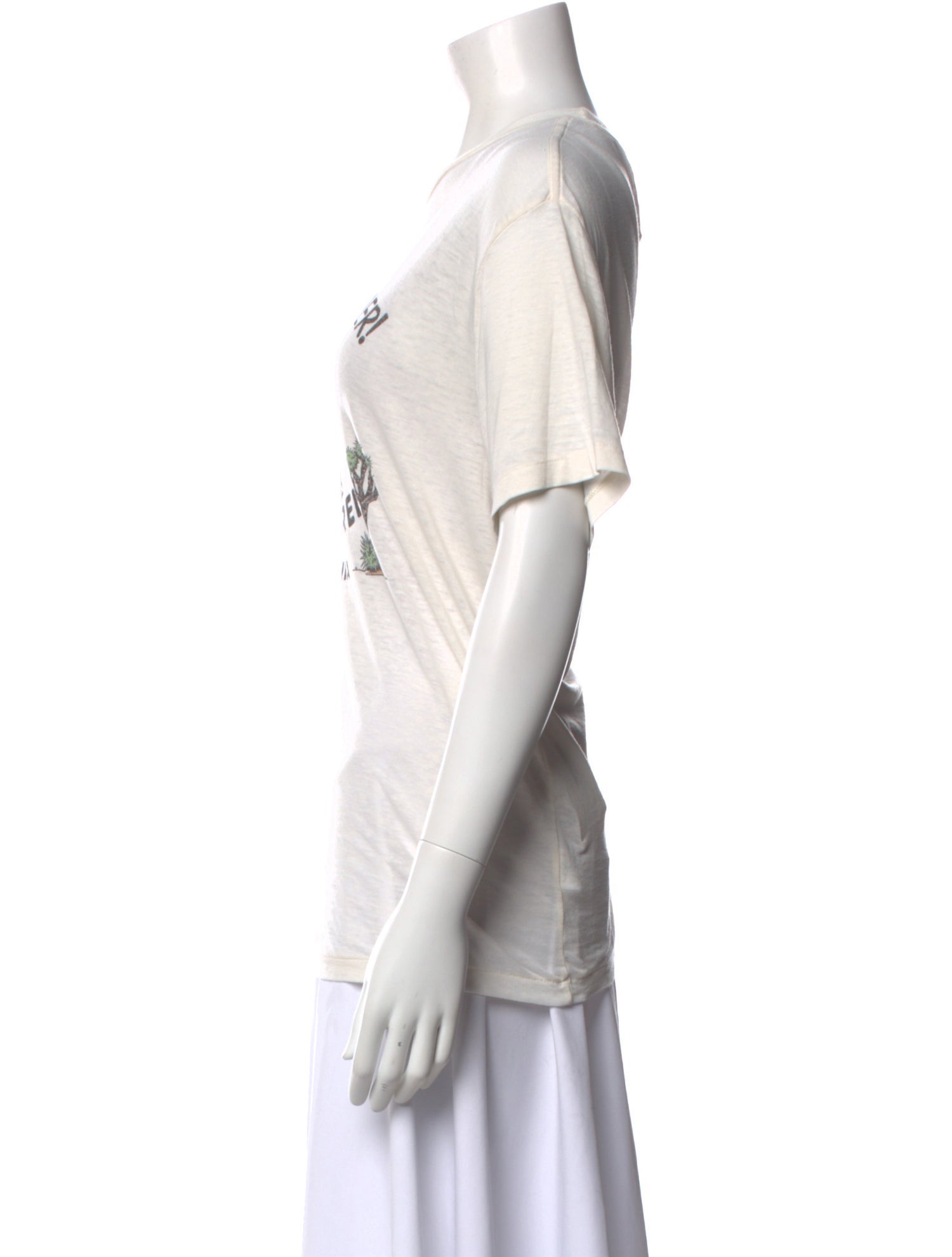 RE/DONE Graphic Print Crew Neck T-Shirt w/ Tags