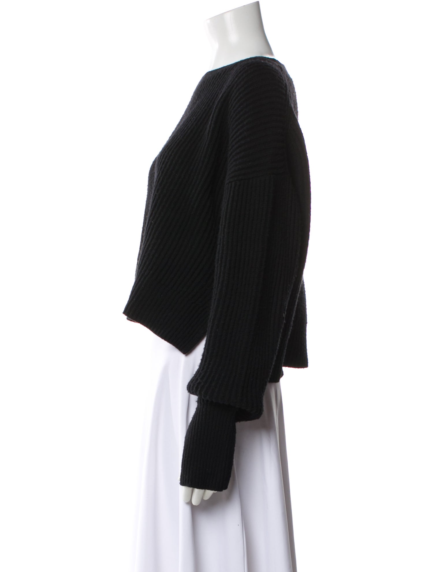 RE/DONE Wool Bateau Neckline Sweater