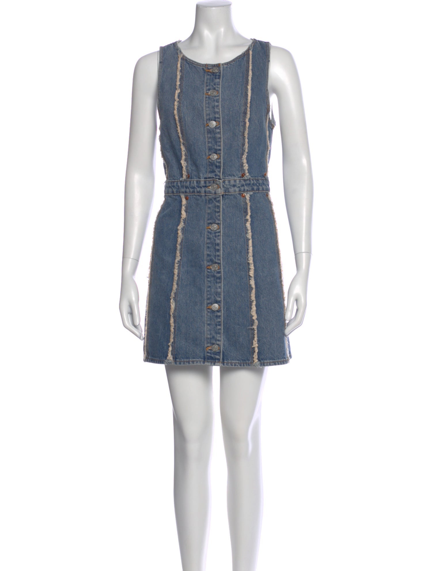 RE/DONE Scoop Neck Mini Dress