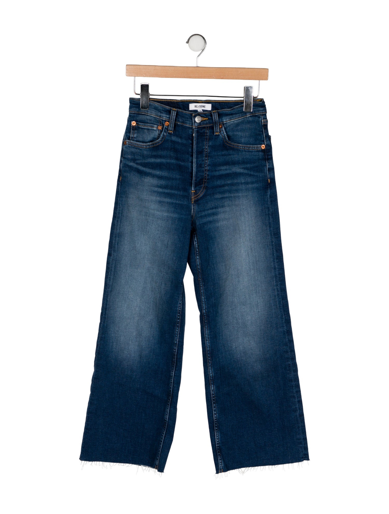 RE/DONE High-Rise Wide Leg Jeans