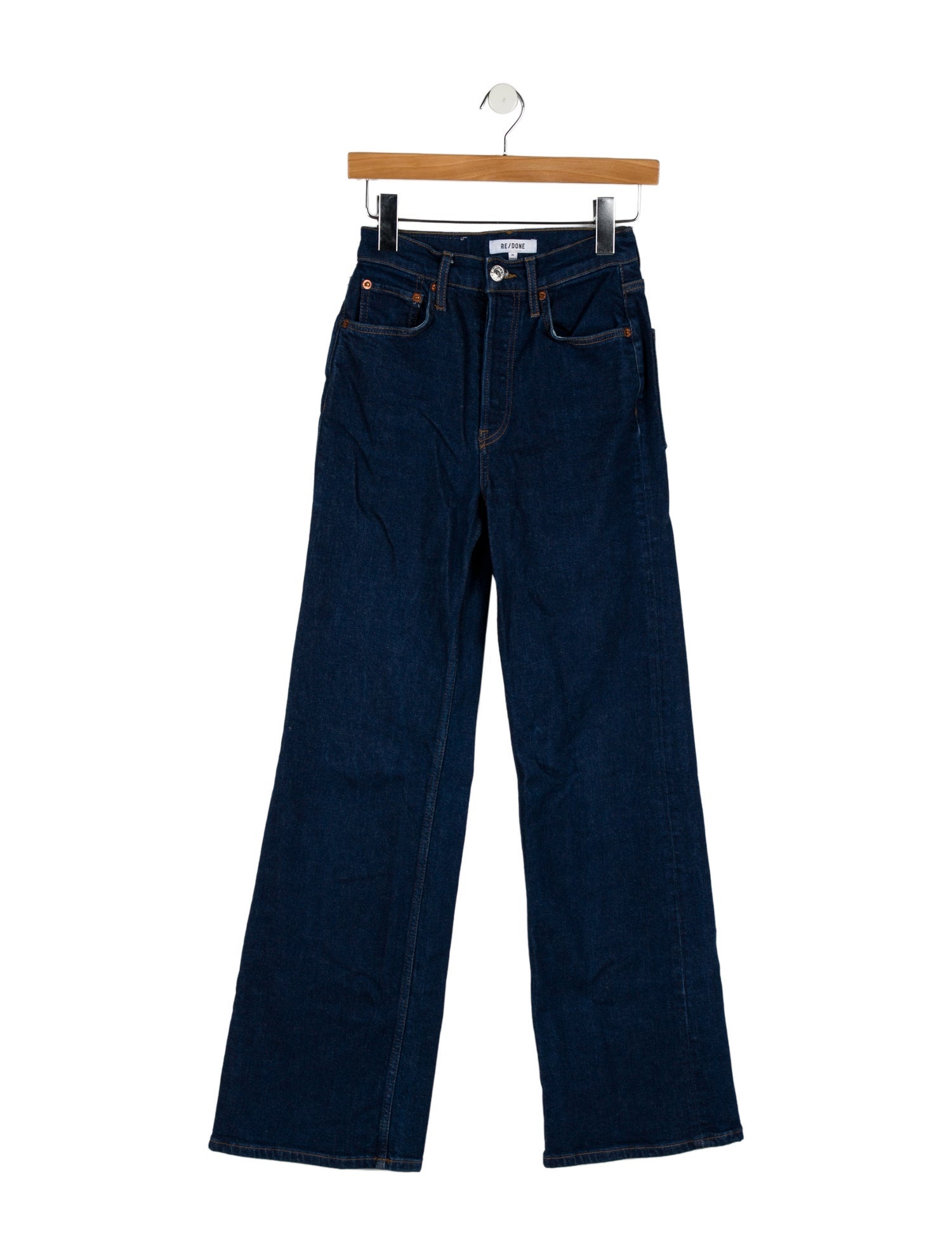 RE/DONE High-Rise Wide Leg Jeans