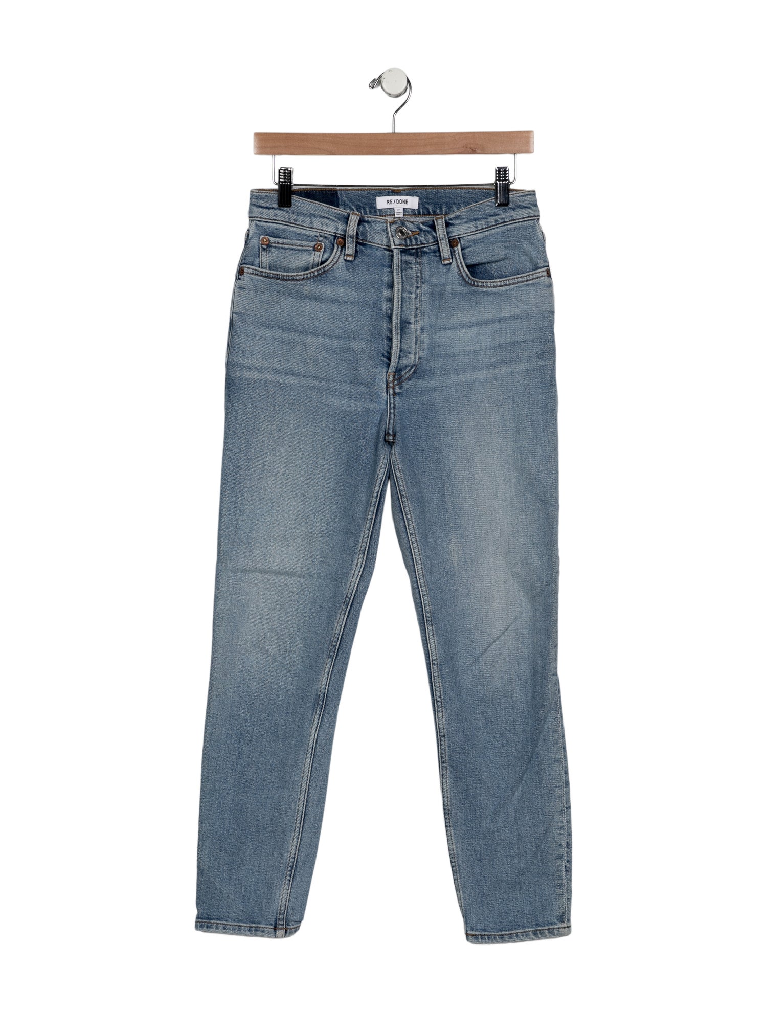 RE/DONE Mid-Rise Skinny Leg Jeans