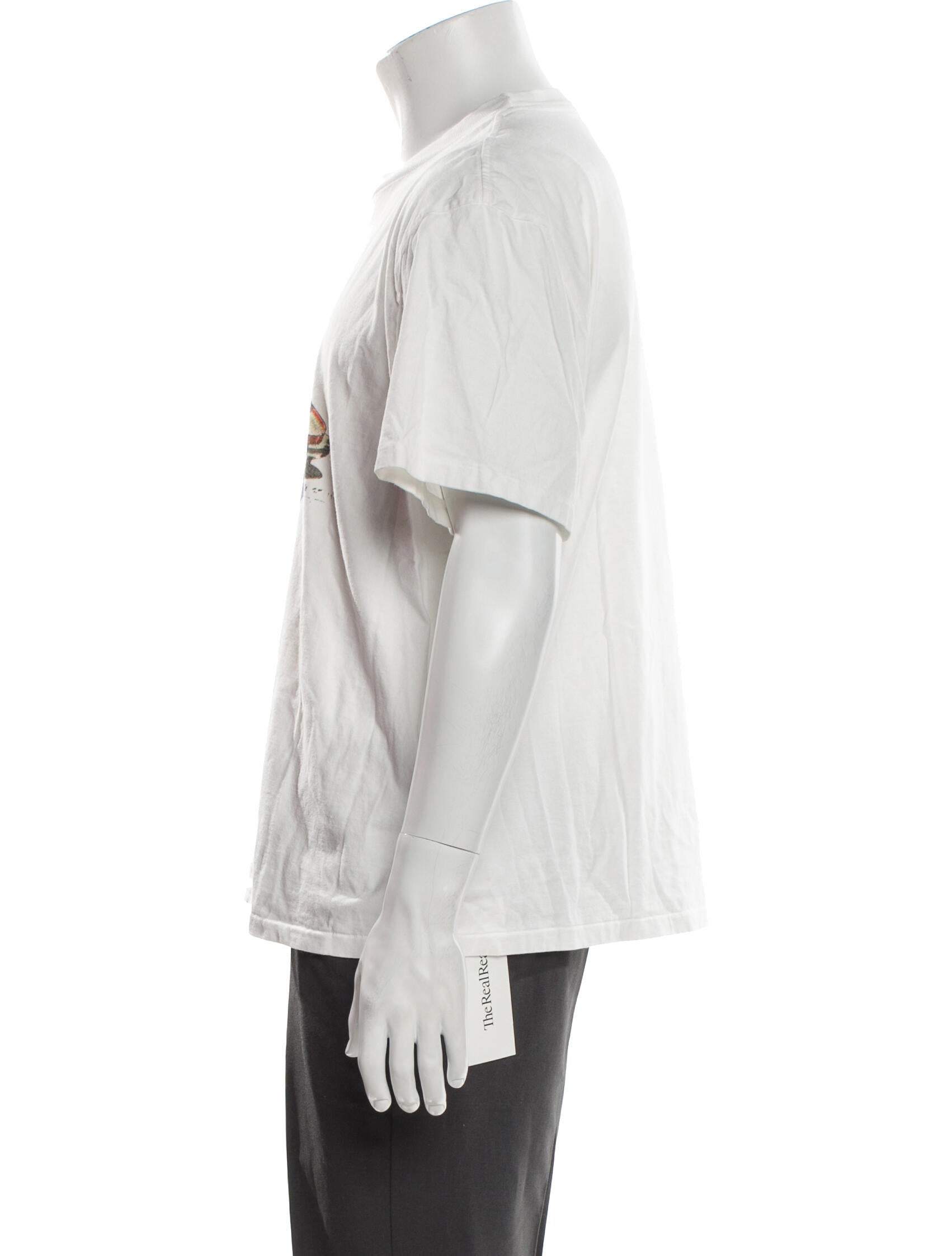 RE/DONE Graphic Print Crew Neck T-Shirt