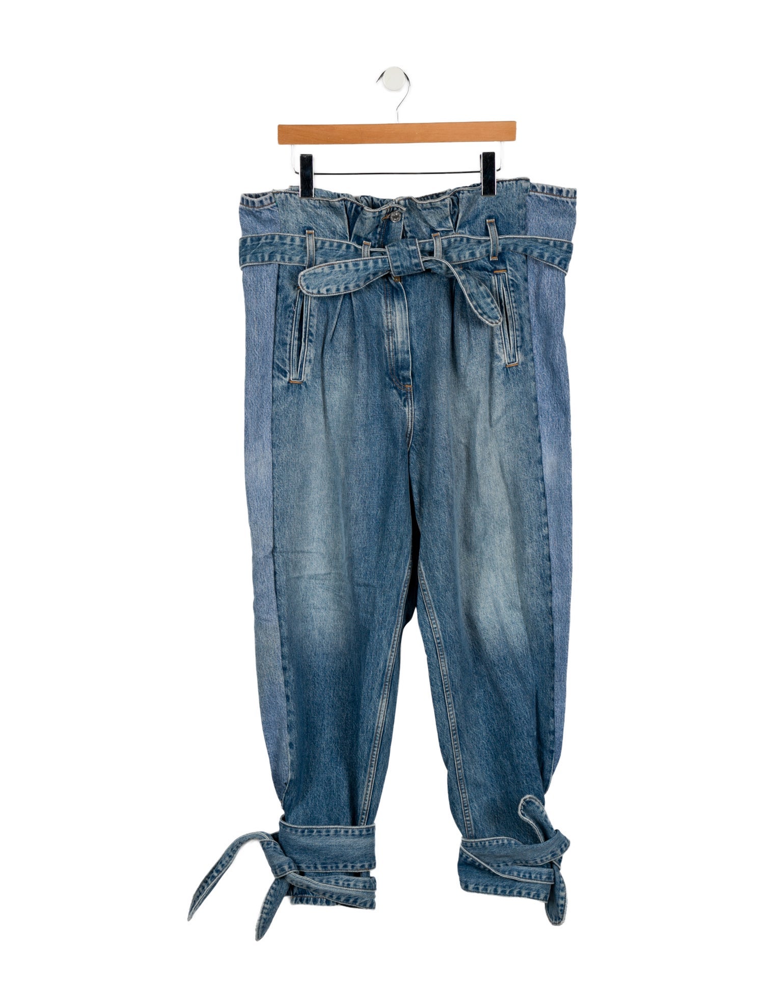 RE/DONE High-Rise Straight Leg Jeans