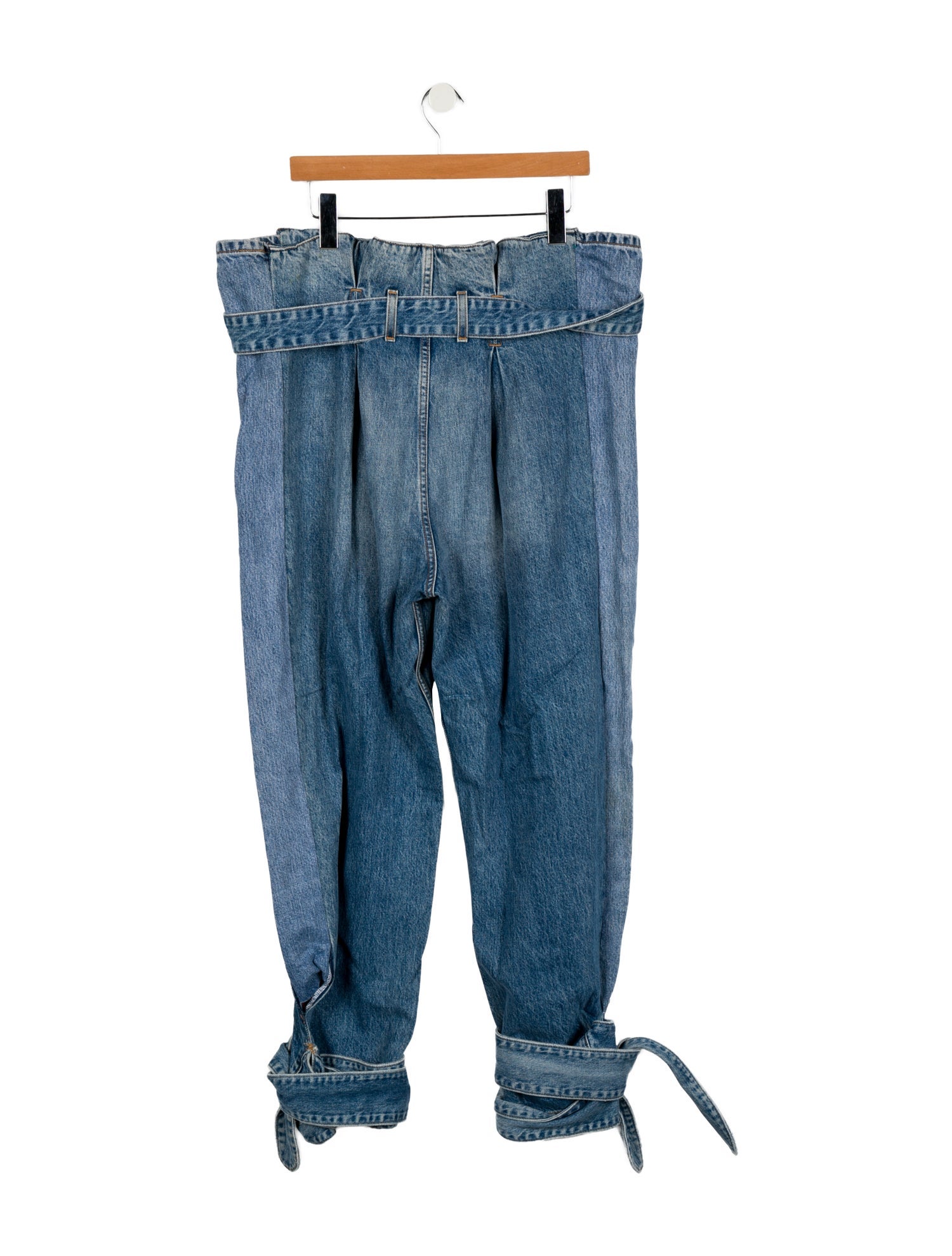 RE/DONE High-Rise Straight Leg Jeans