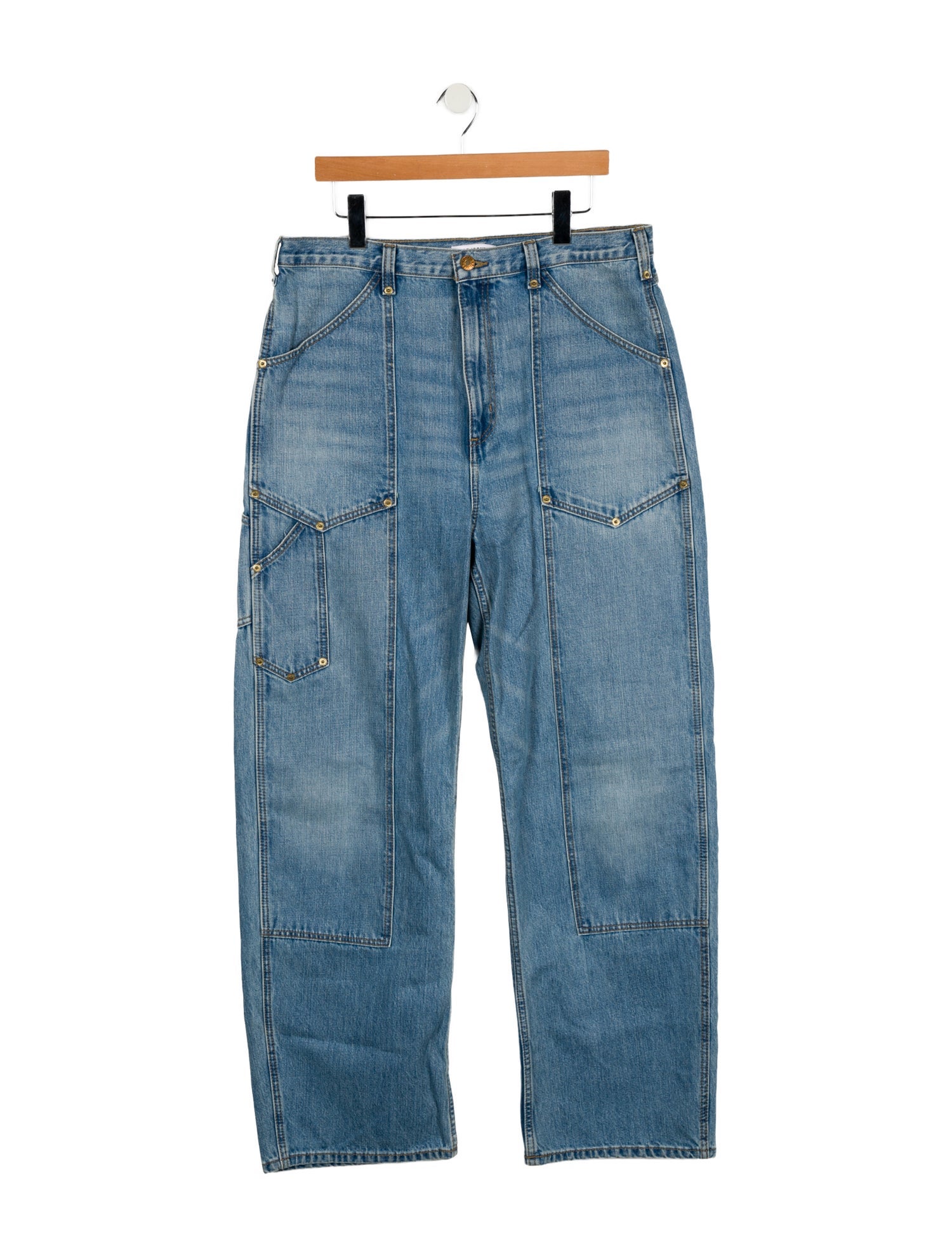 RE/DONE High-Rise Wide Leg Jeans