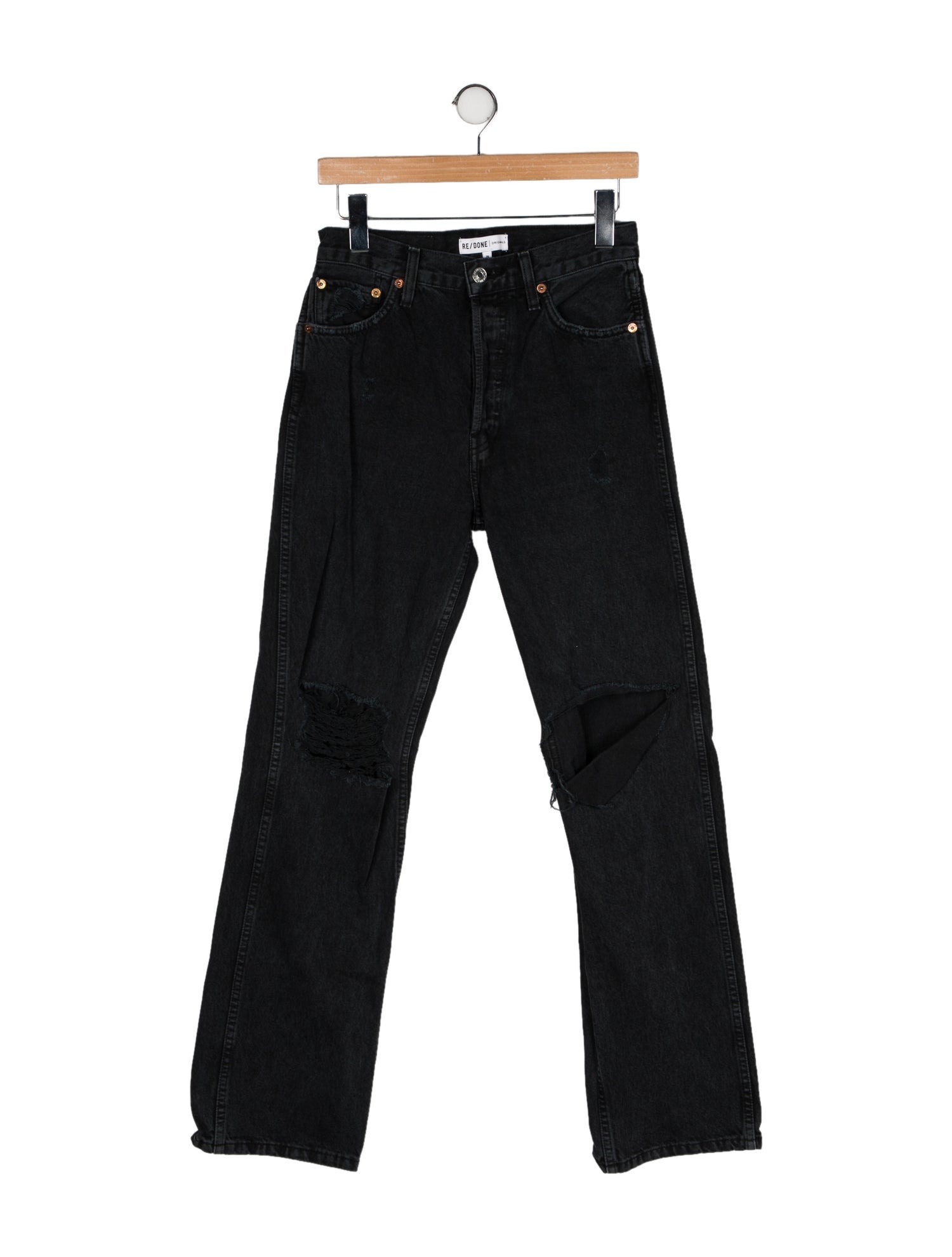 RE/DONE High-Rise Wide Leg Jeans