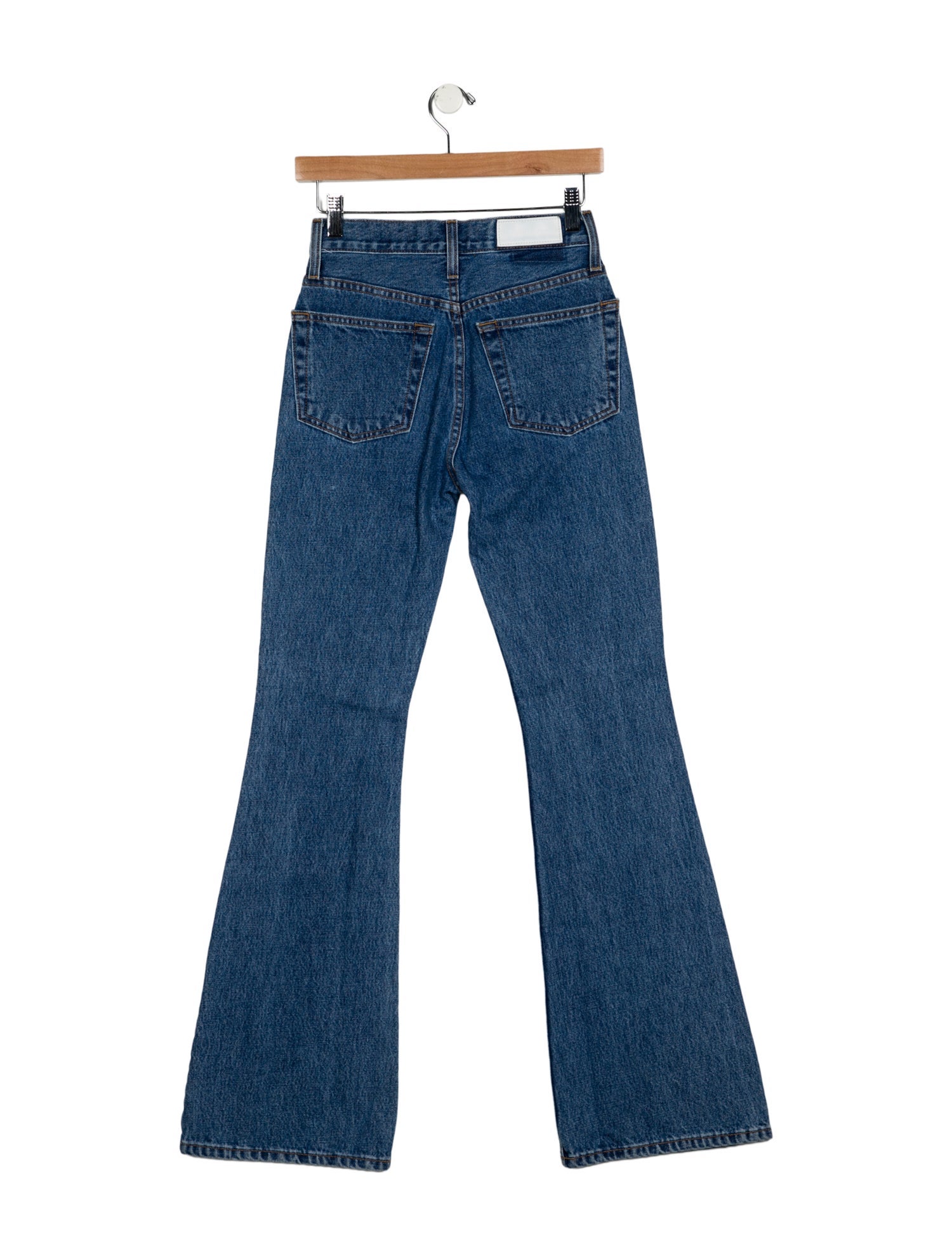 RE/DONE Mid-Rise Wide Leg Jeans