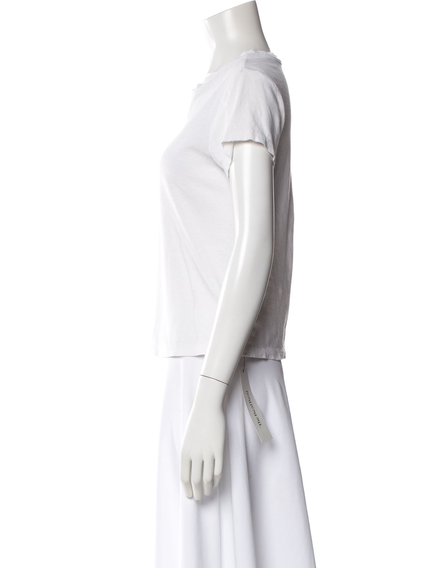 RE/DONE Crew Neck Short Sleeve T-Shirt