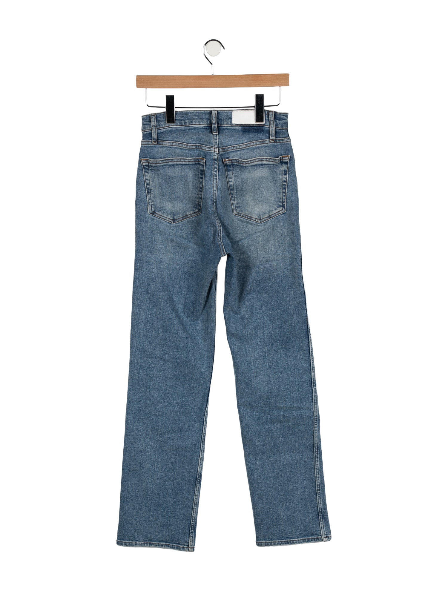 RE/DONE Mid-Rise Wide Leg Jeans