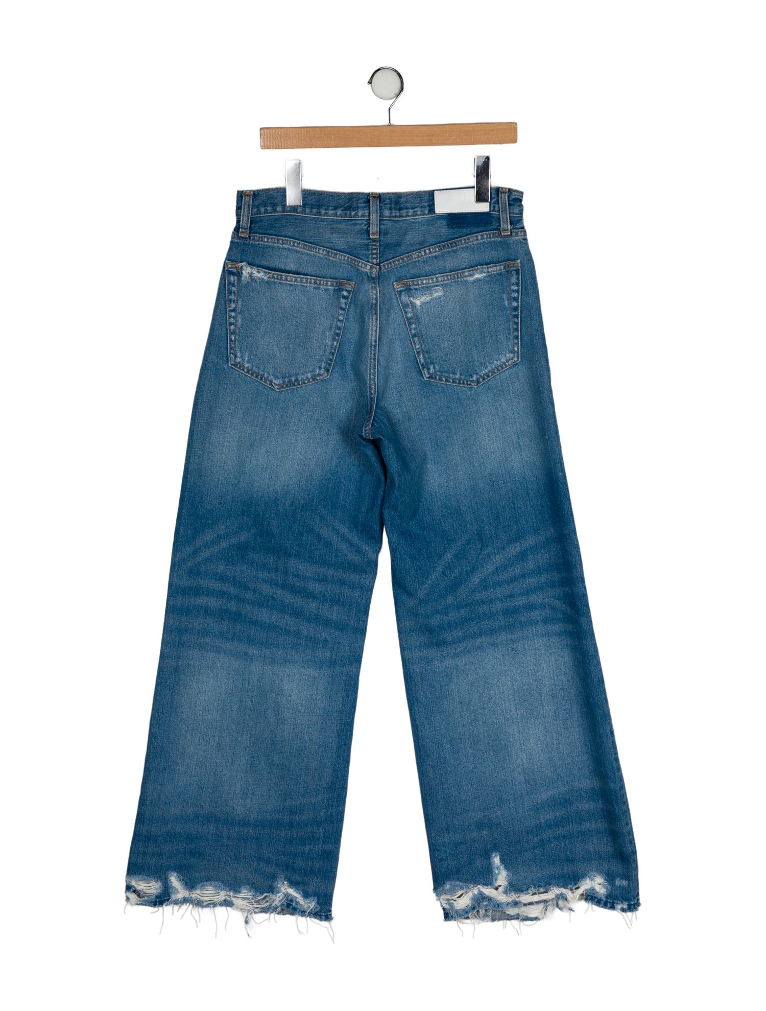 RE/DONE Mid-Rise Wide Leg Jeans