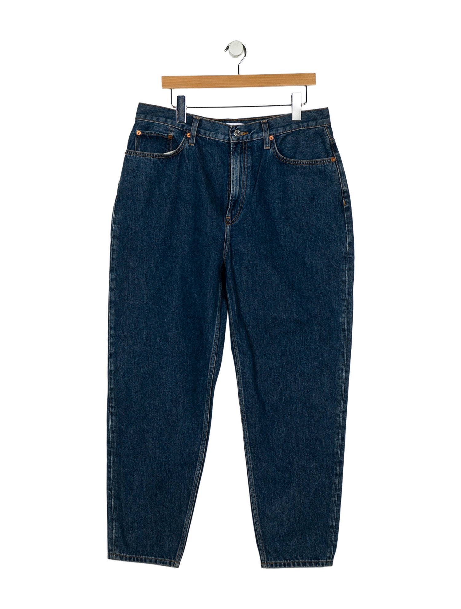 RE/DONE High-Rise Straight Leg Jeans w/ Tags