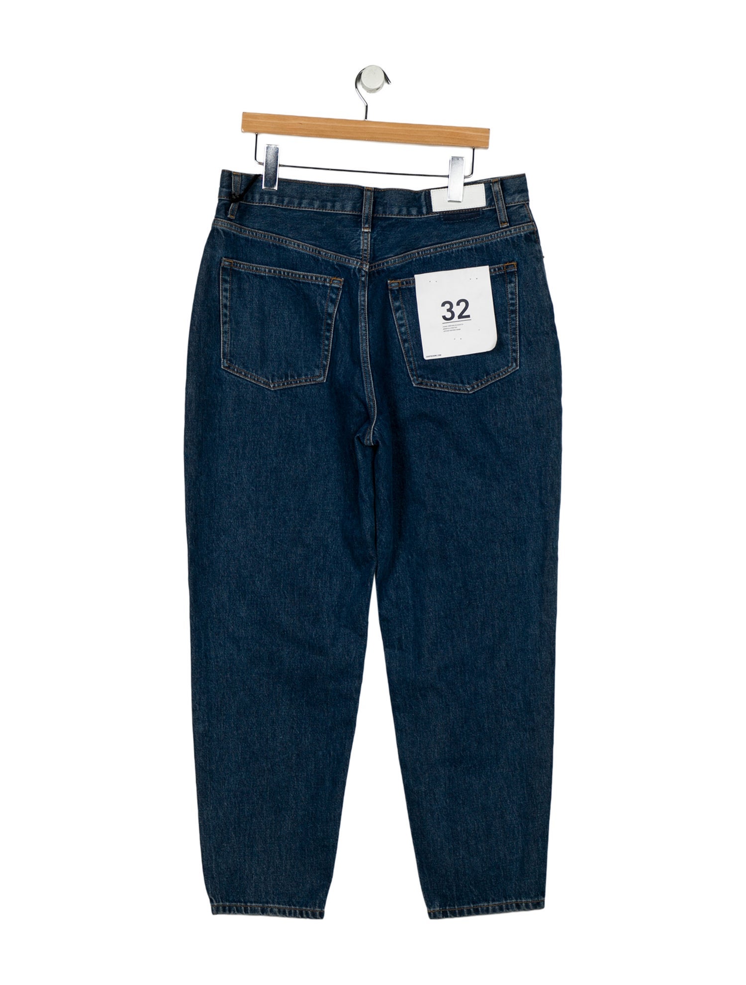 RE/DONE High-Rise Straight Leg Jeans w/ Tags