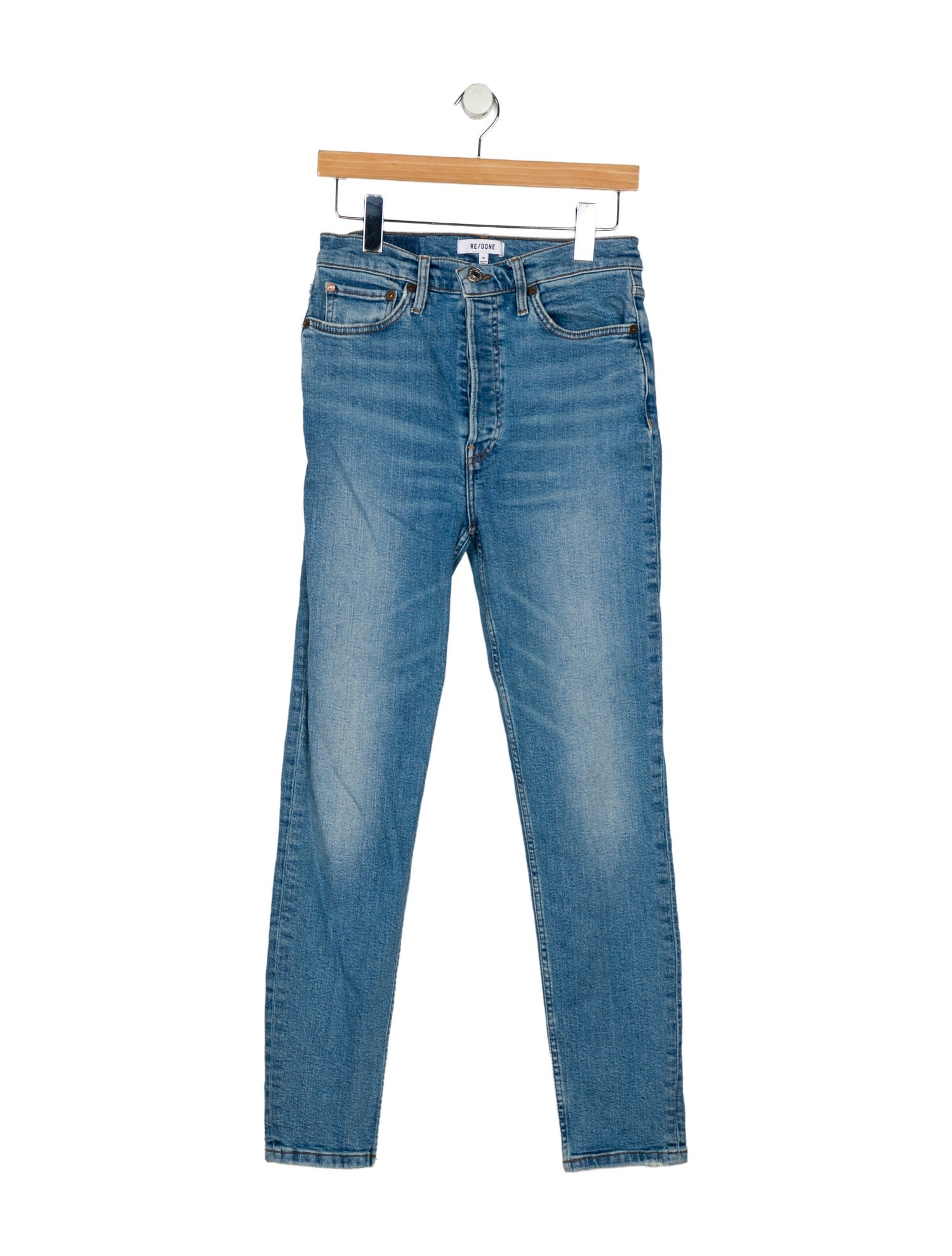RE/DONE High-Rise Skinny Leg Jeans