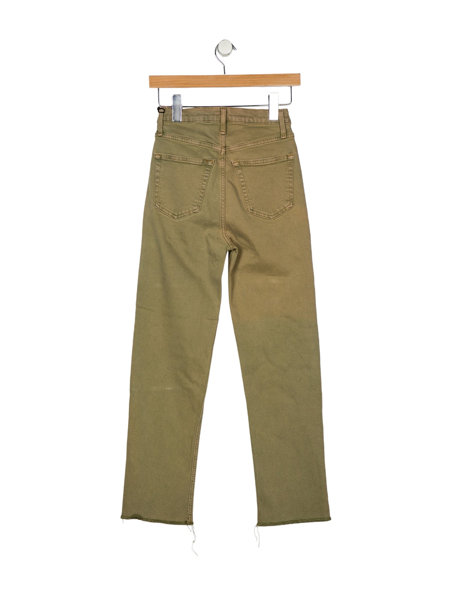 RE/DONE Mid-Rise Straight Leg Jeans