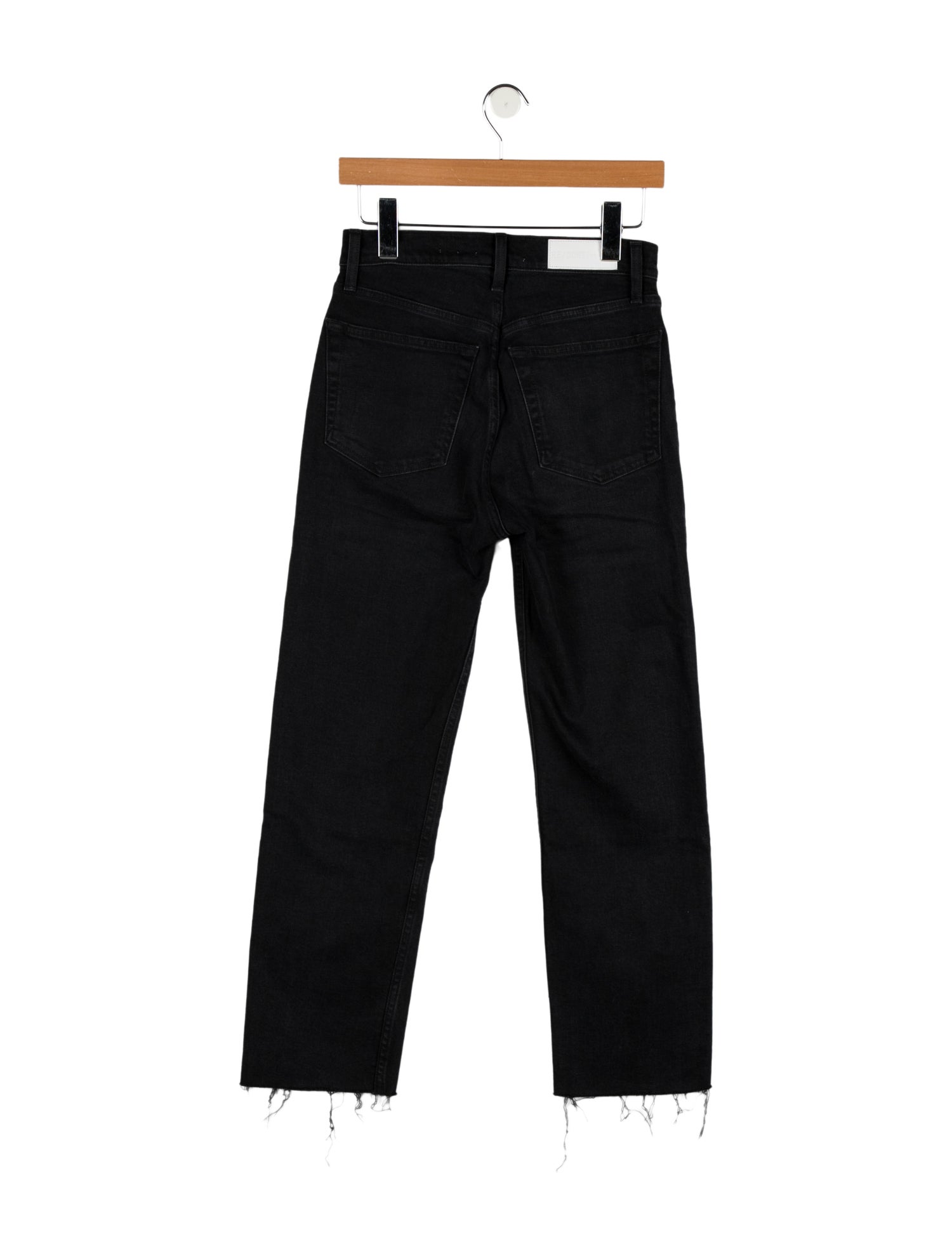 RE/DONE High-Rise Straight Leg Jeans
