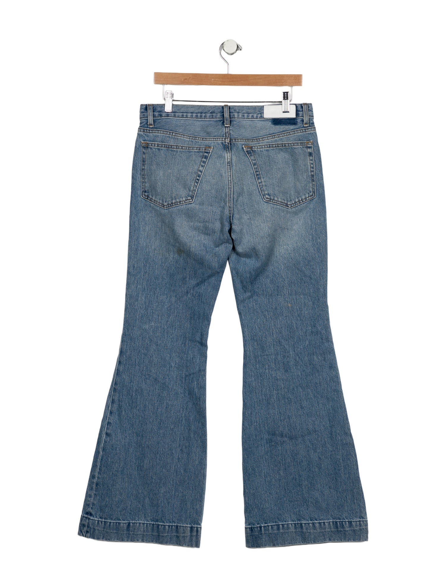 RE/DONE Mid-Rise Wide Leg Jeans