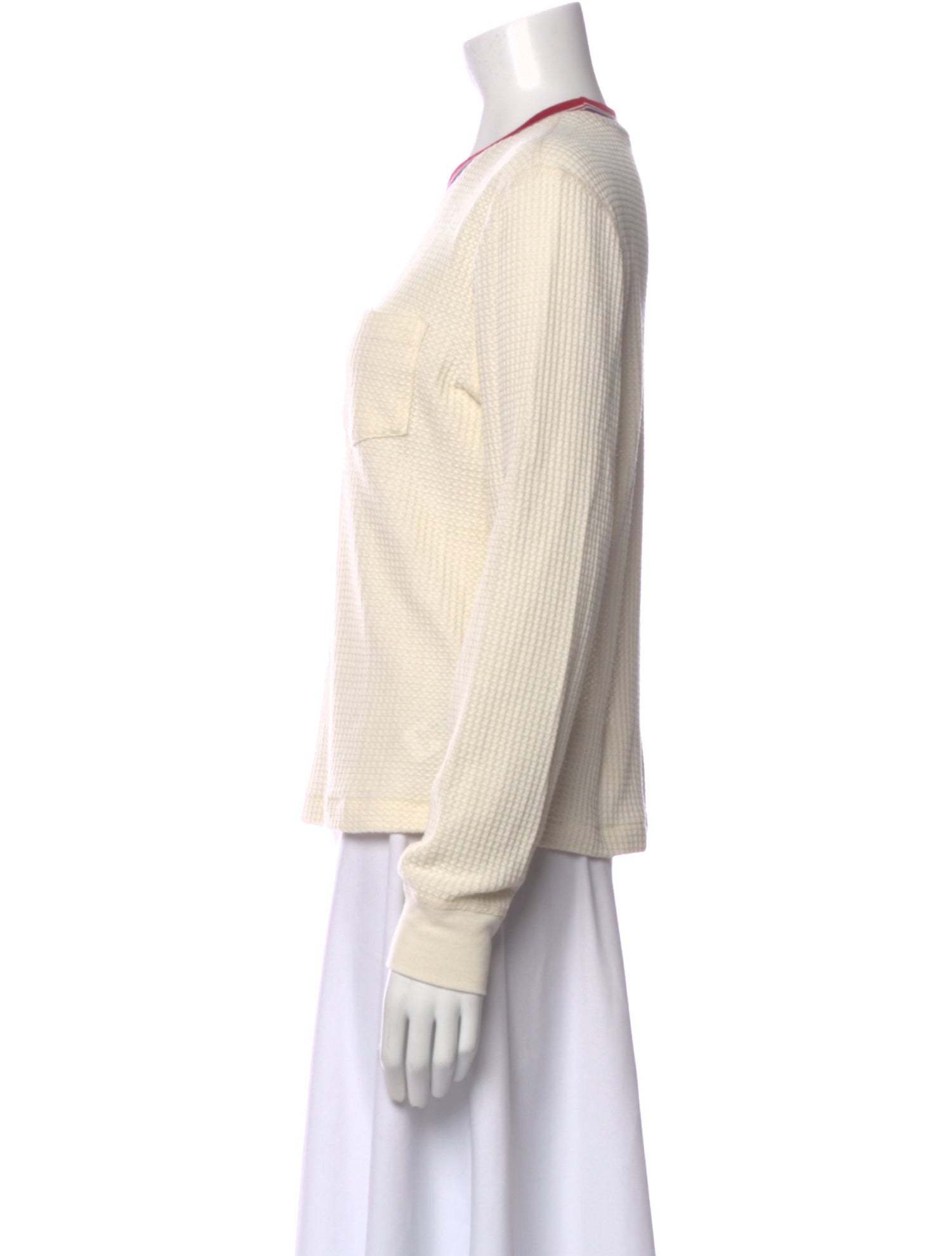 RE/DONE Crew Neck Long Sleeve T-Shirt