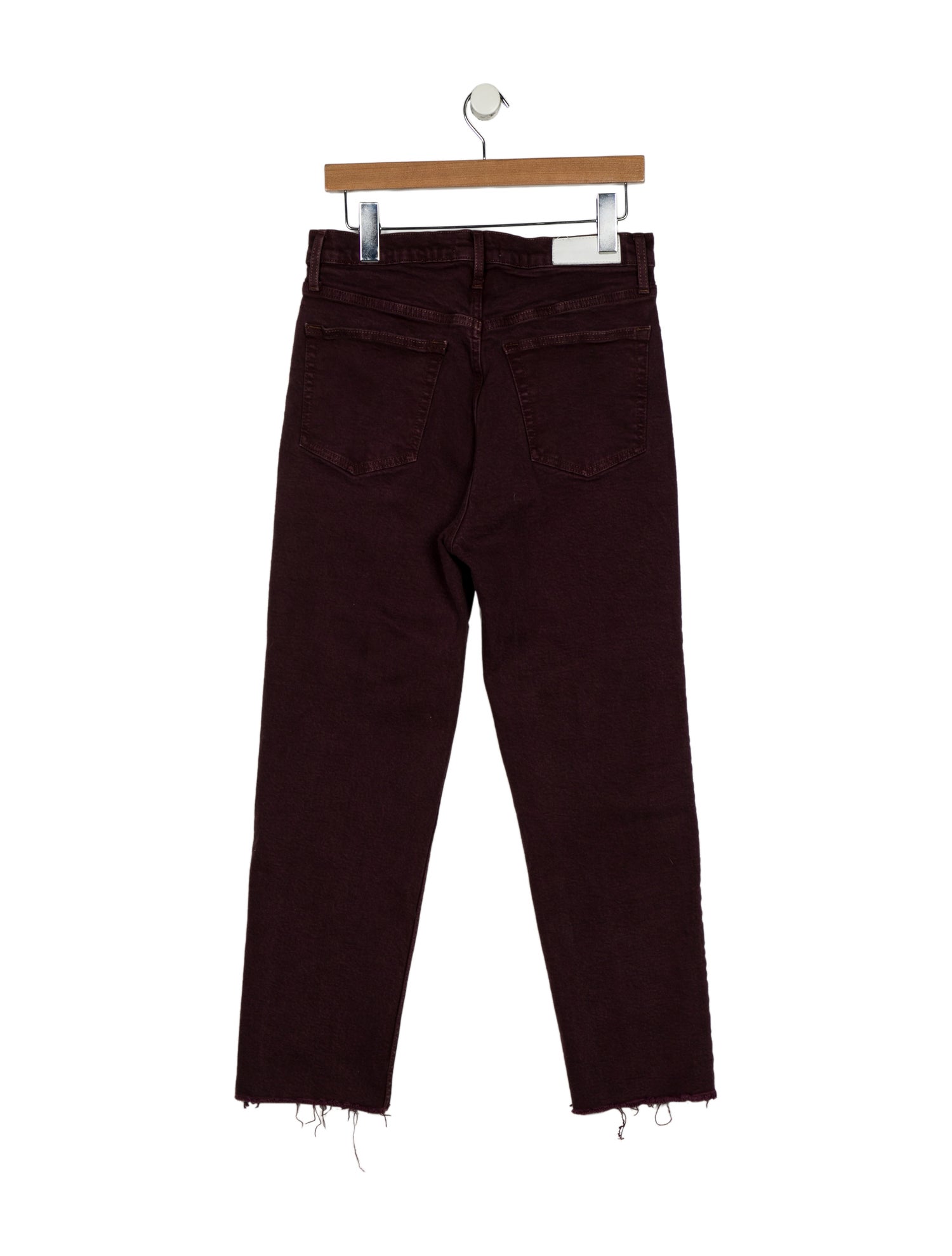 RE/DONE High-Rise Straight Leg Jeans