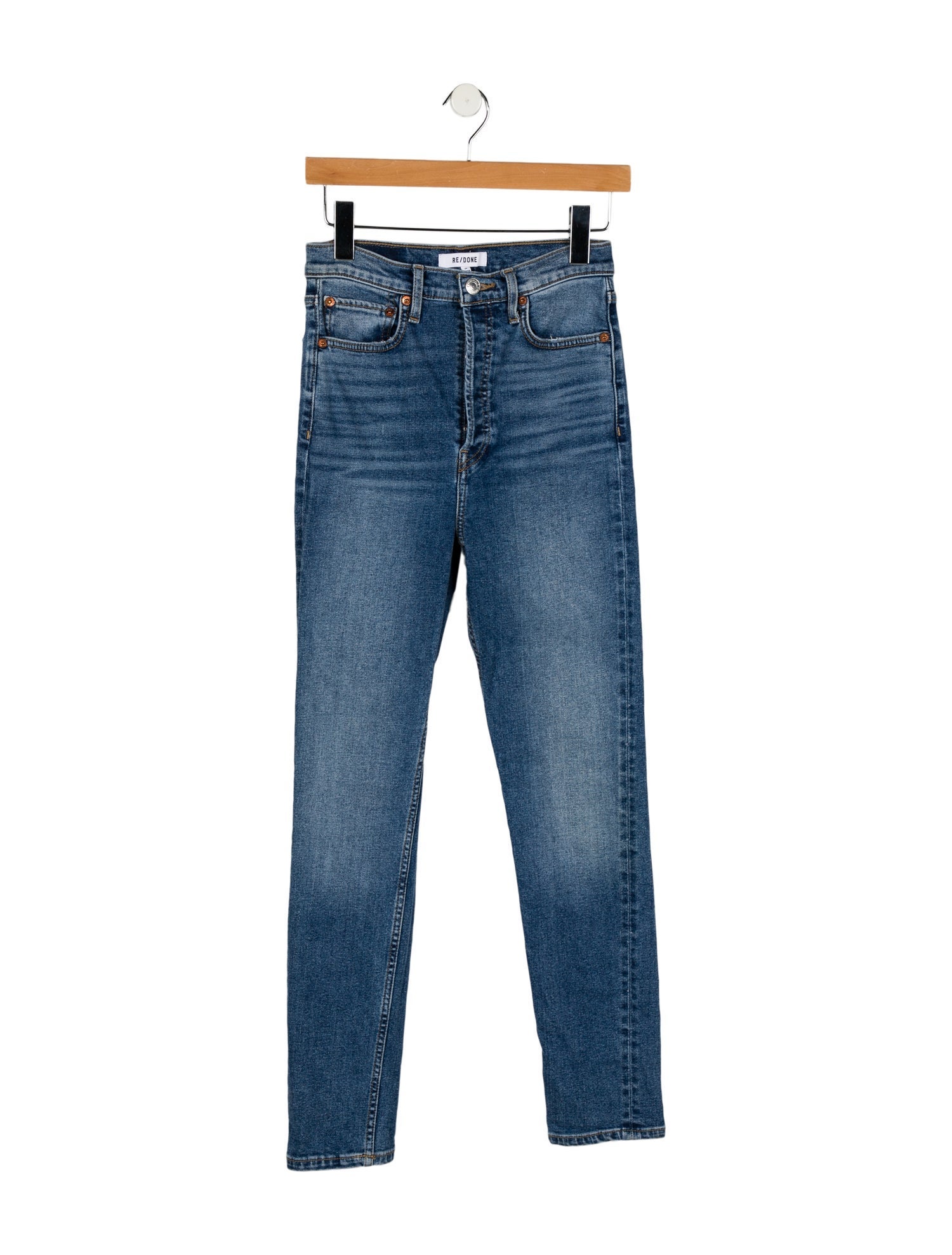 RE/DONE High-Rise Skinny Leg Jeans