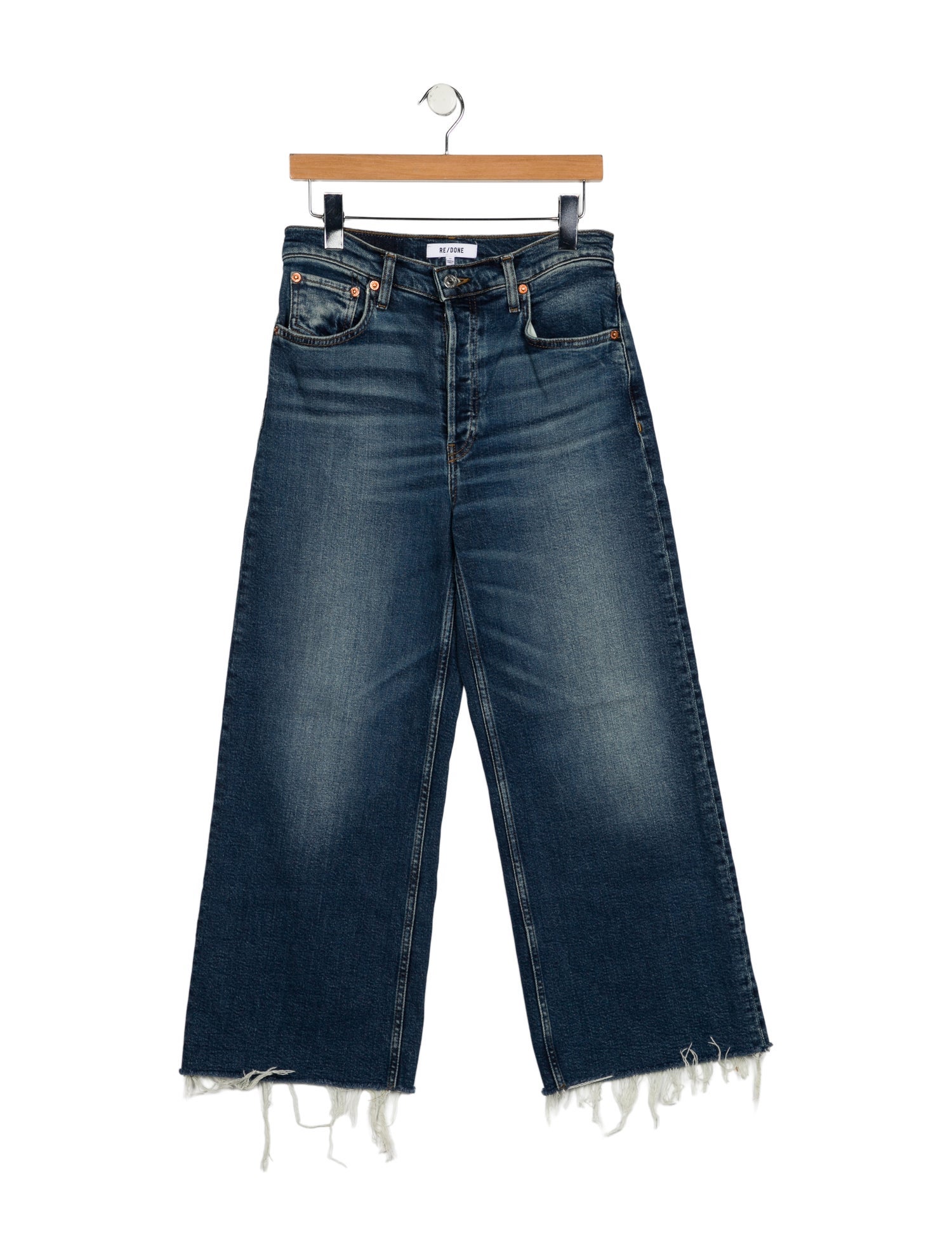 RE/DONE High-Rise Wide Leg Jeans