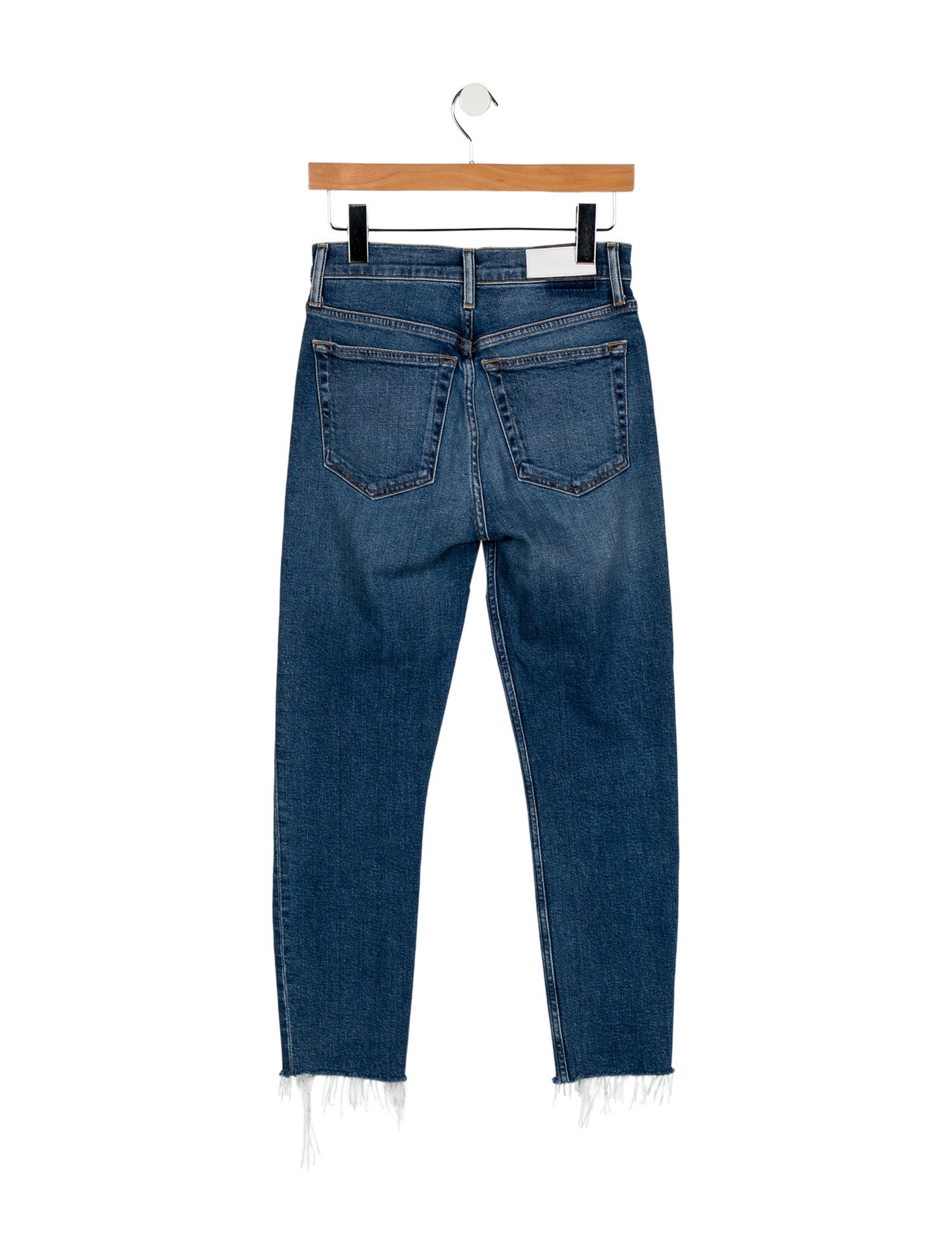 RE/DONE Mid-Rise Straight Leg Jeans