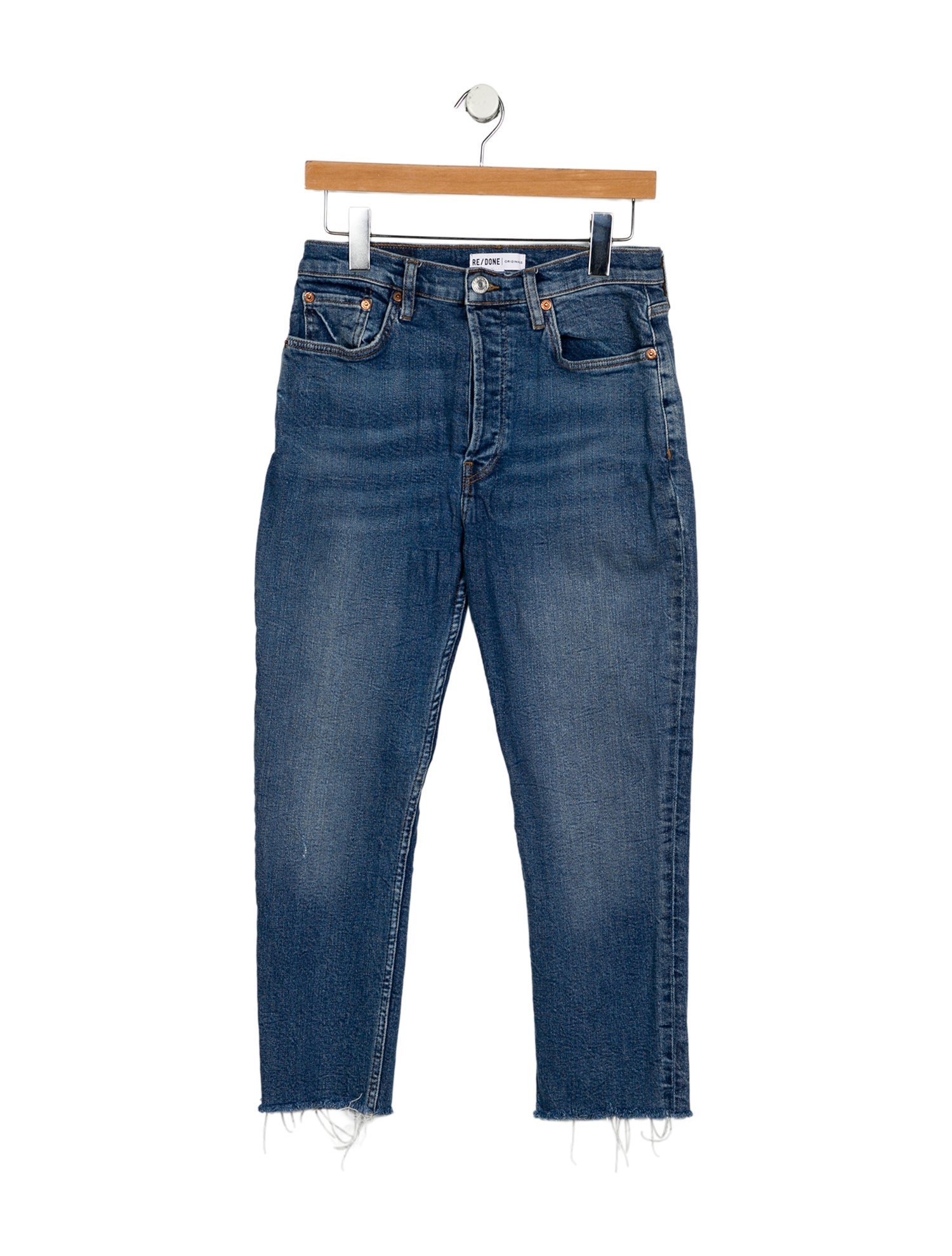 RE/DONE High-Rise Skinny Leg Jeans