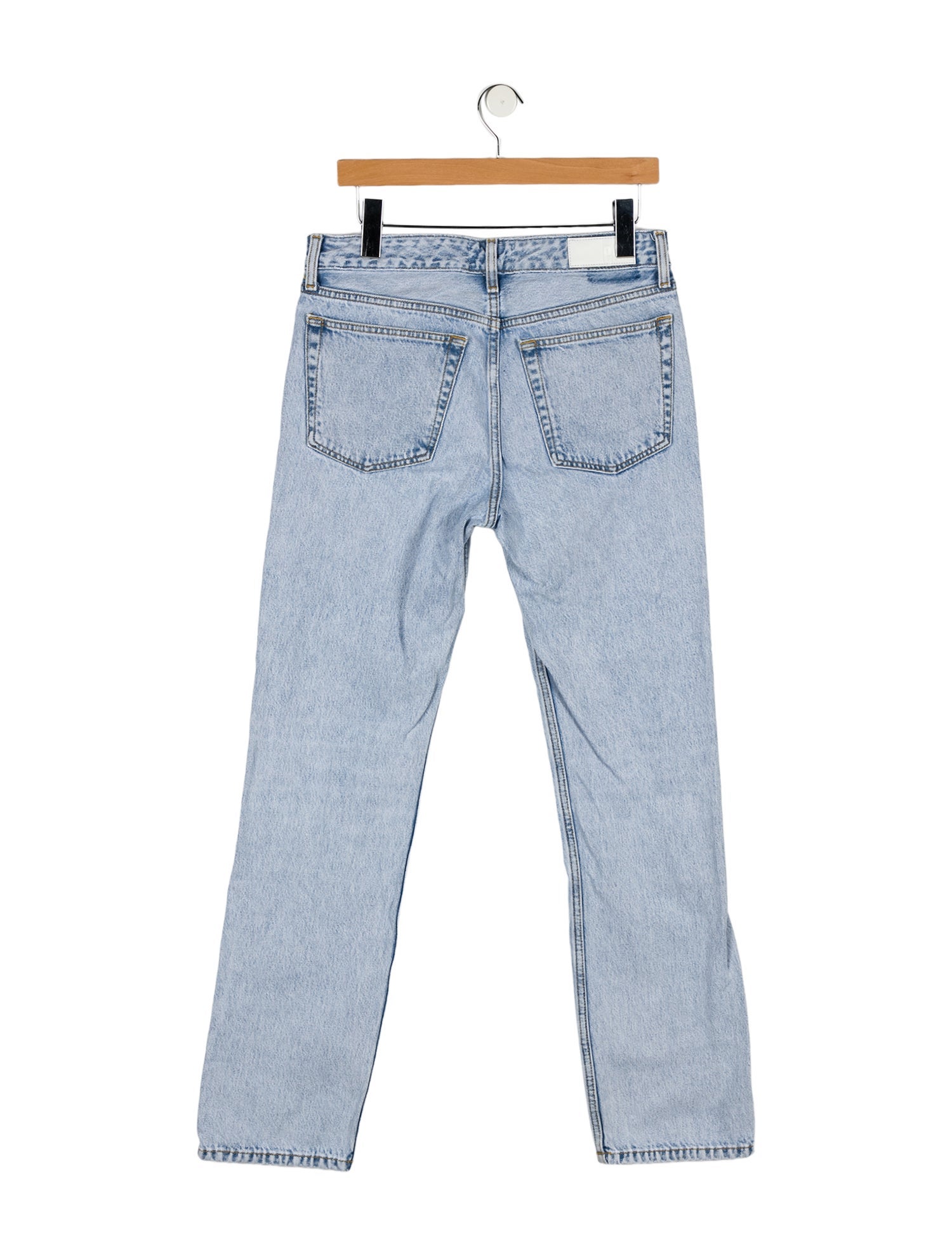 Re/Done x PAM High-Rise Straight Leg Jeans
