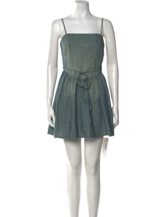 Re/Done x PAM Square Neckline Mini Dress w/ Tags