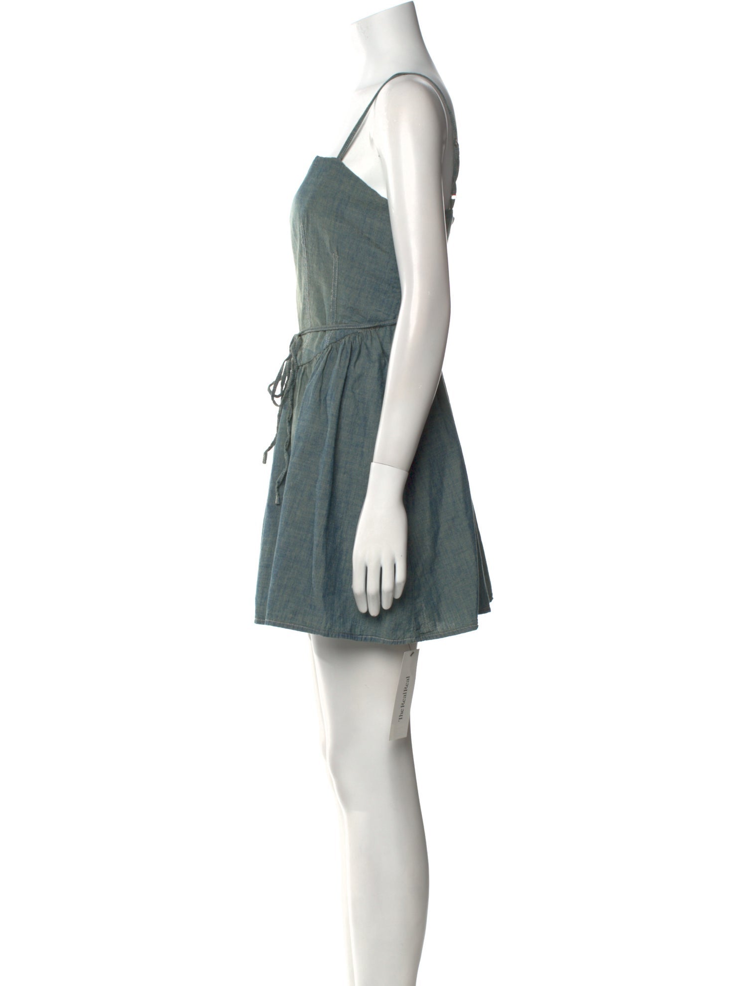 Re/Done x PAM Square Neckline Mini Dress w/ Tags