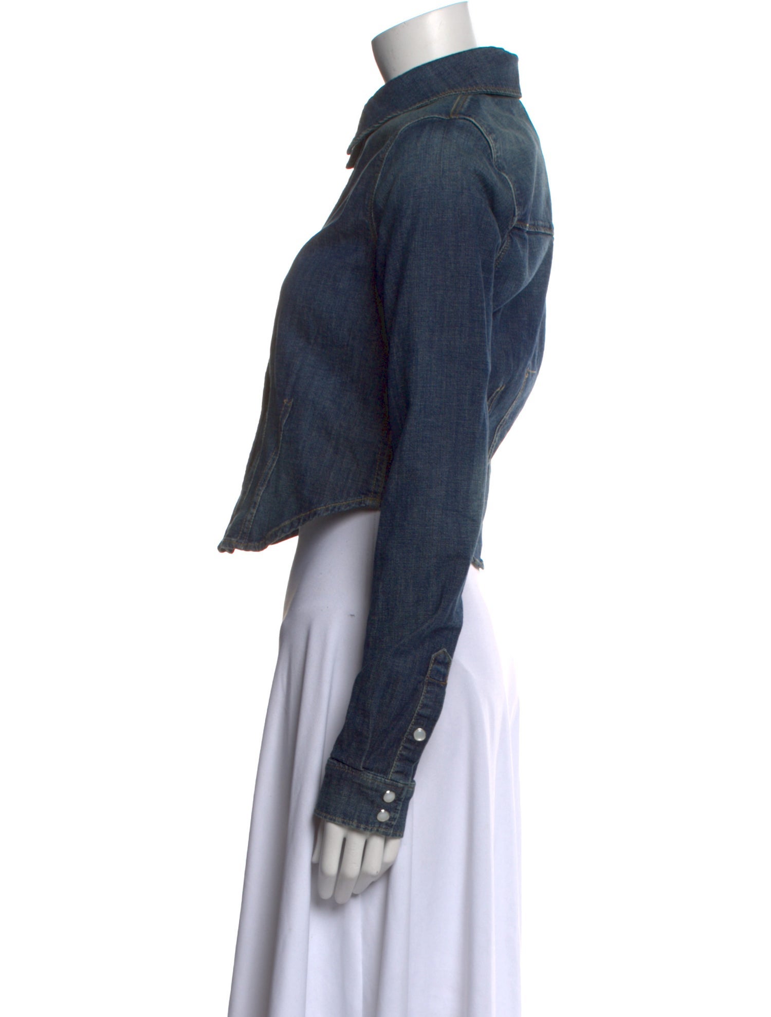 Re/Done x PAM Long Sleeve Button-Up Top